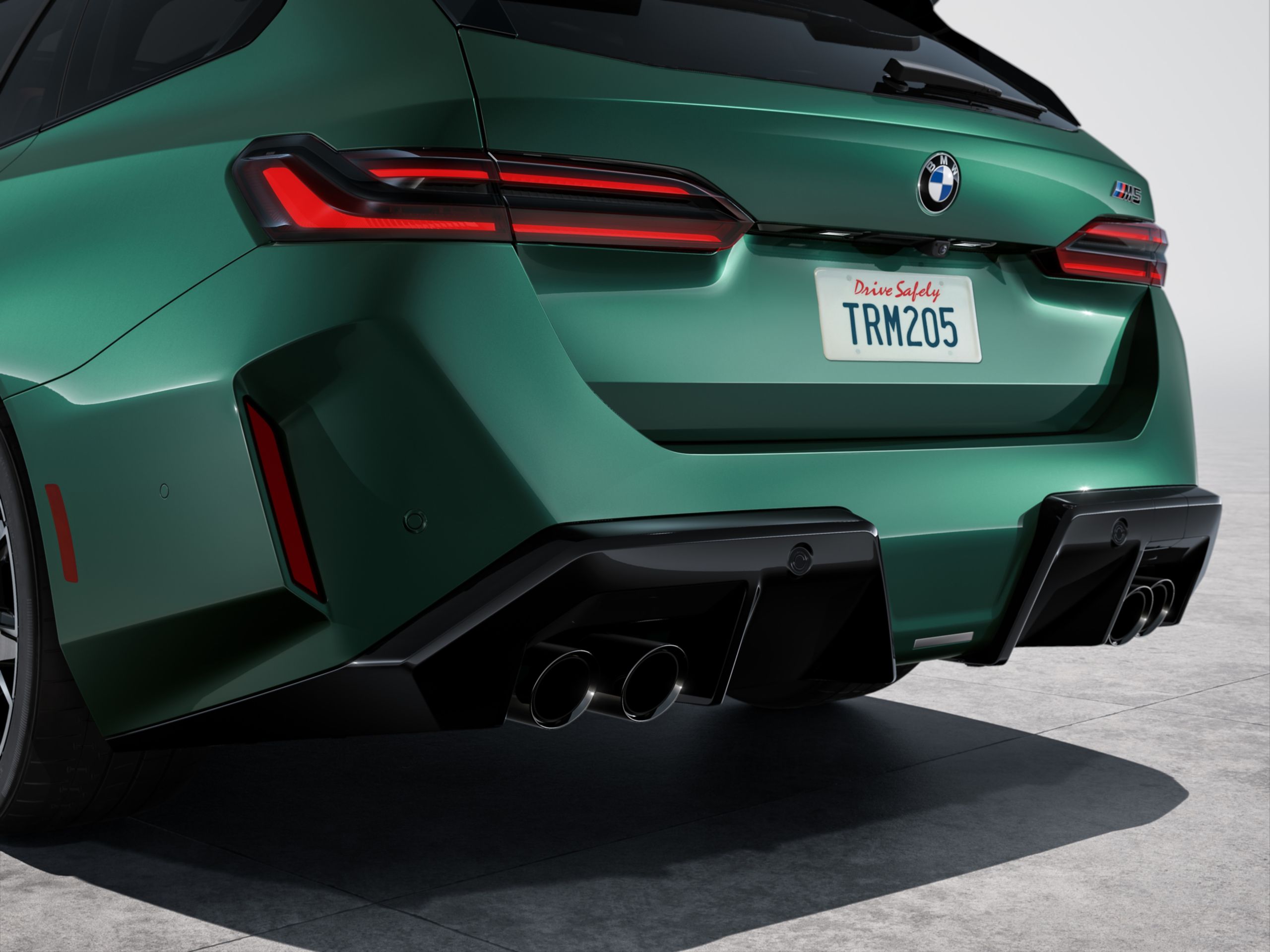 BMW M5 Touring M Sport exhaust system