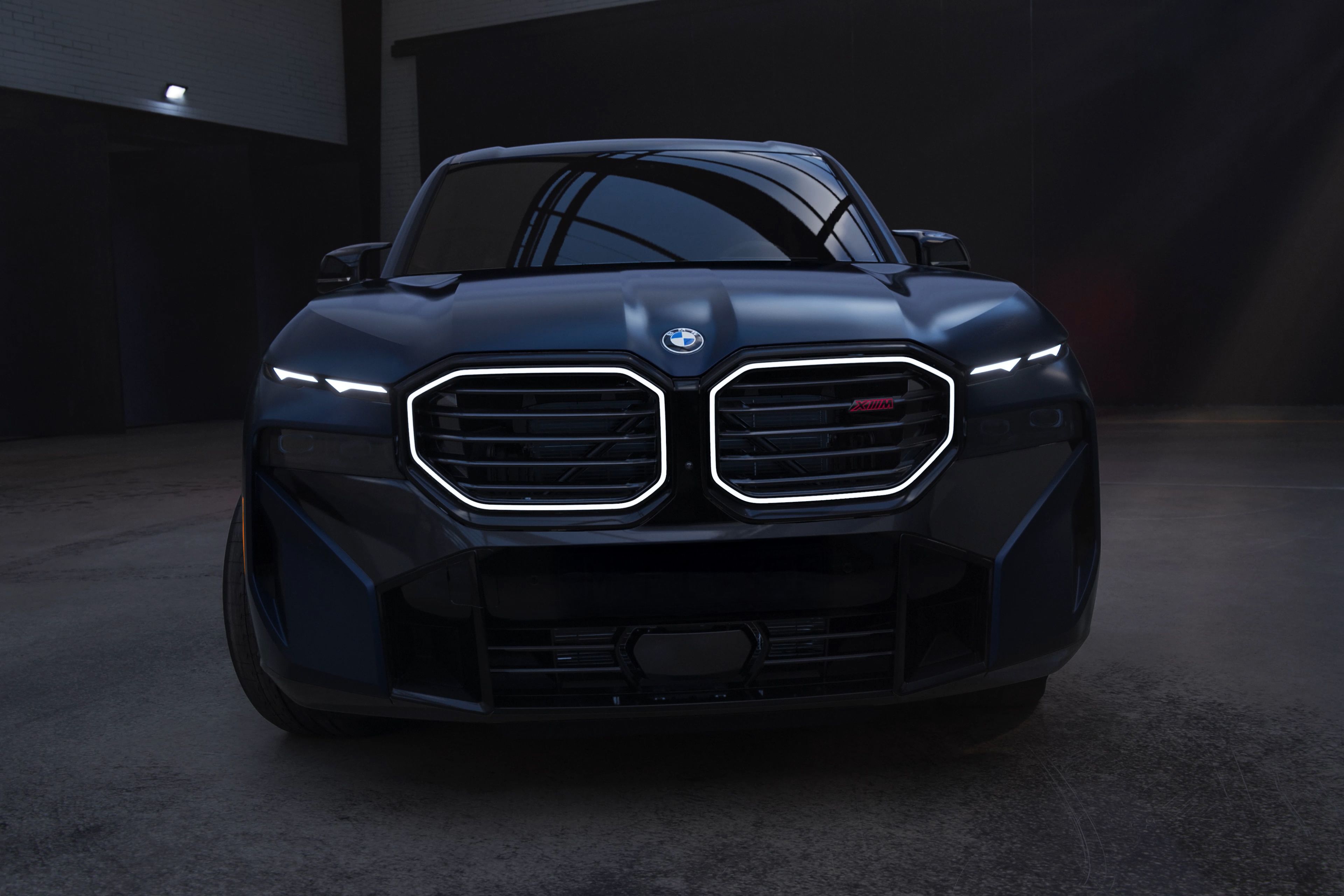 BMW XM BMW kidney Iconic Glow