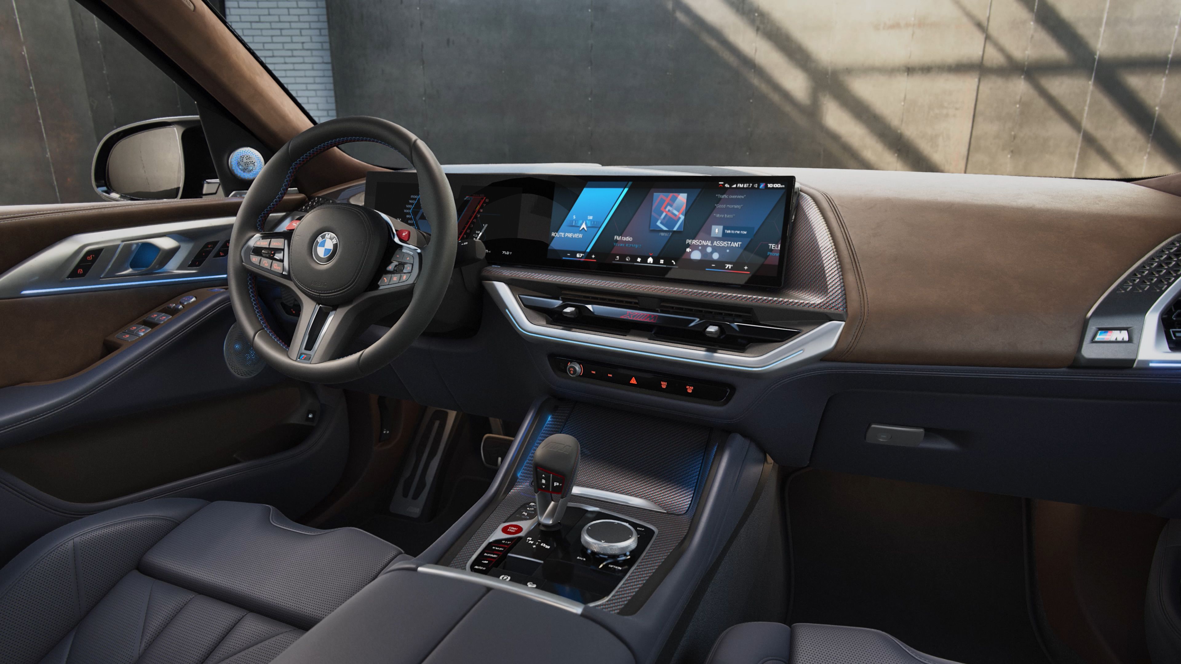 BMW XM interior design