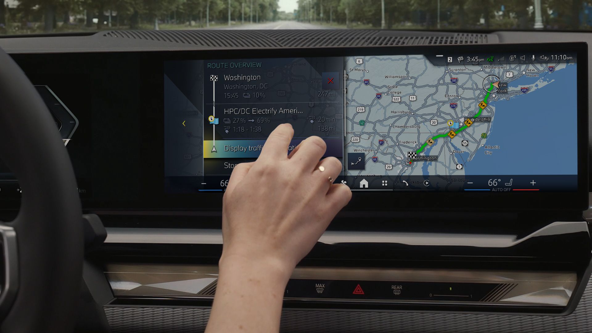 BMW App Charging Navigation BMW i5 Sedan 