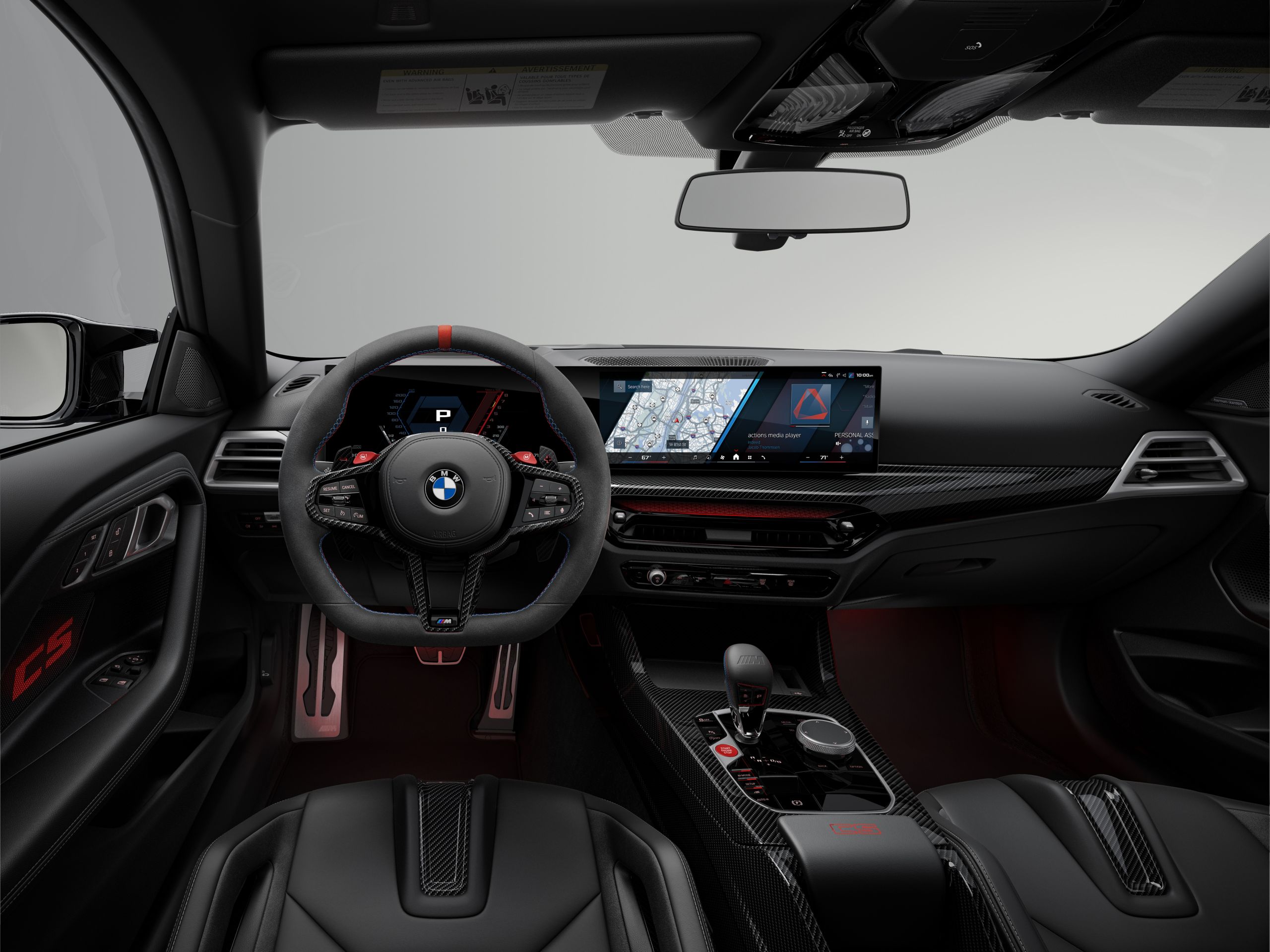 BMW M2 CS M Alcantara steering wheel