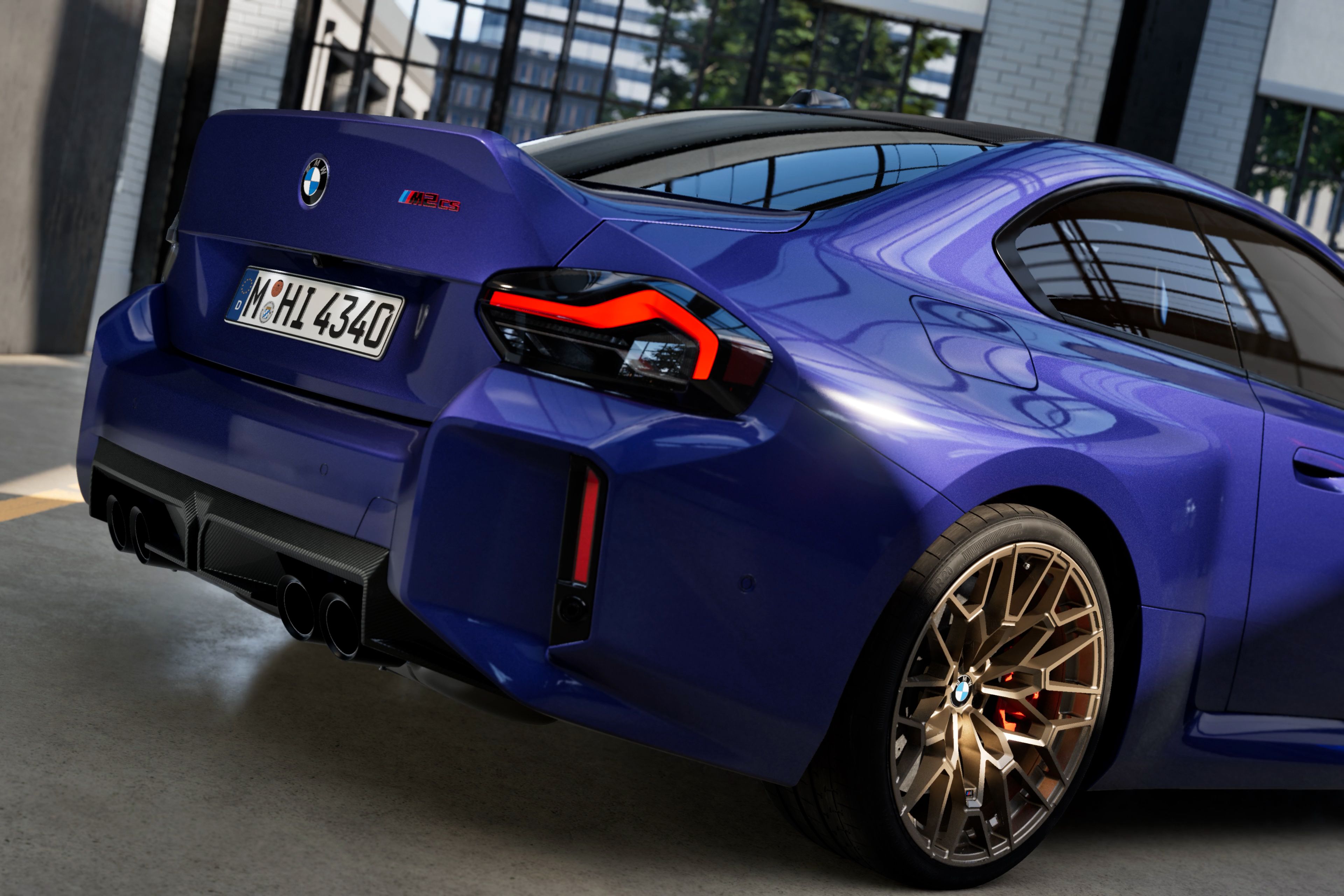 BMW M2 CS M Carbon trunk