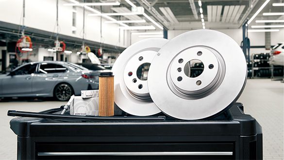 BMW genuine 파츠 사용