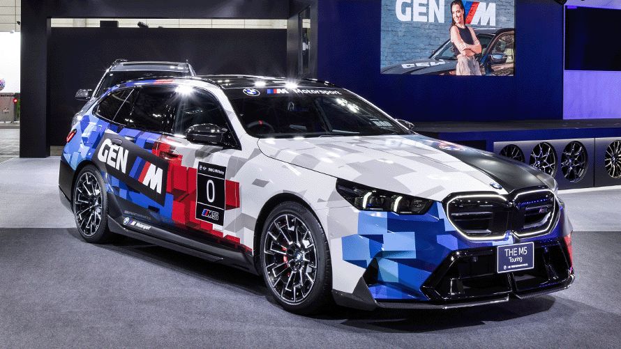 BMW Mパフォーマンス・パーツを纏った特別モデルを展示