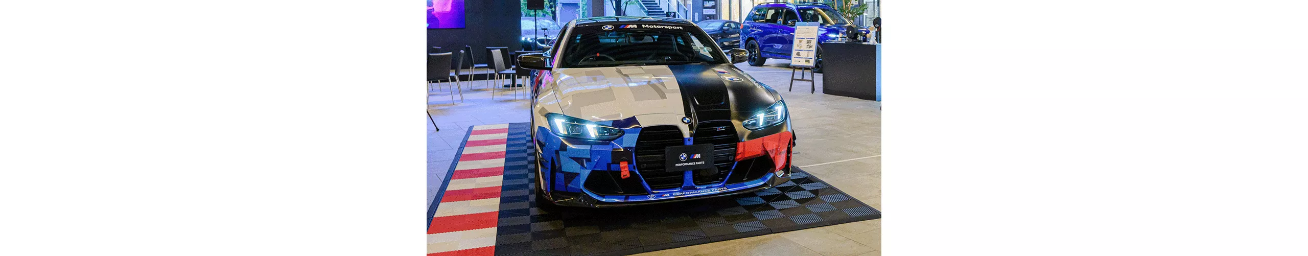BMW Mパフォーマンス・パーツを纏った特別モデルを展示