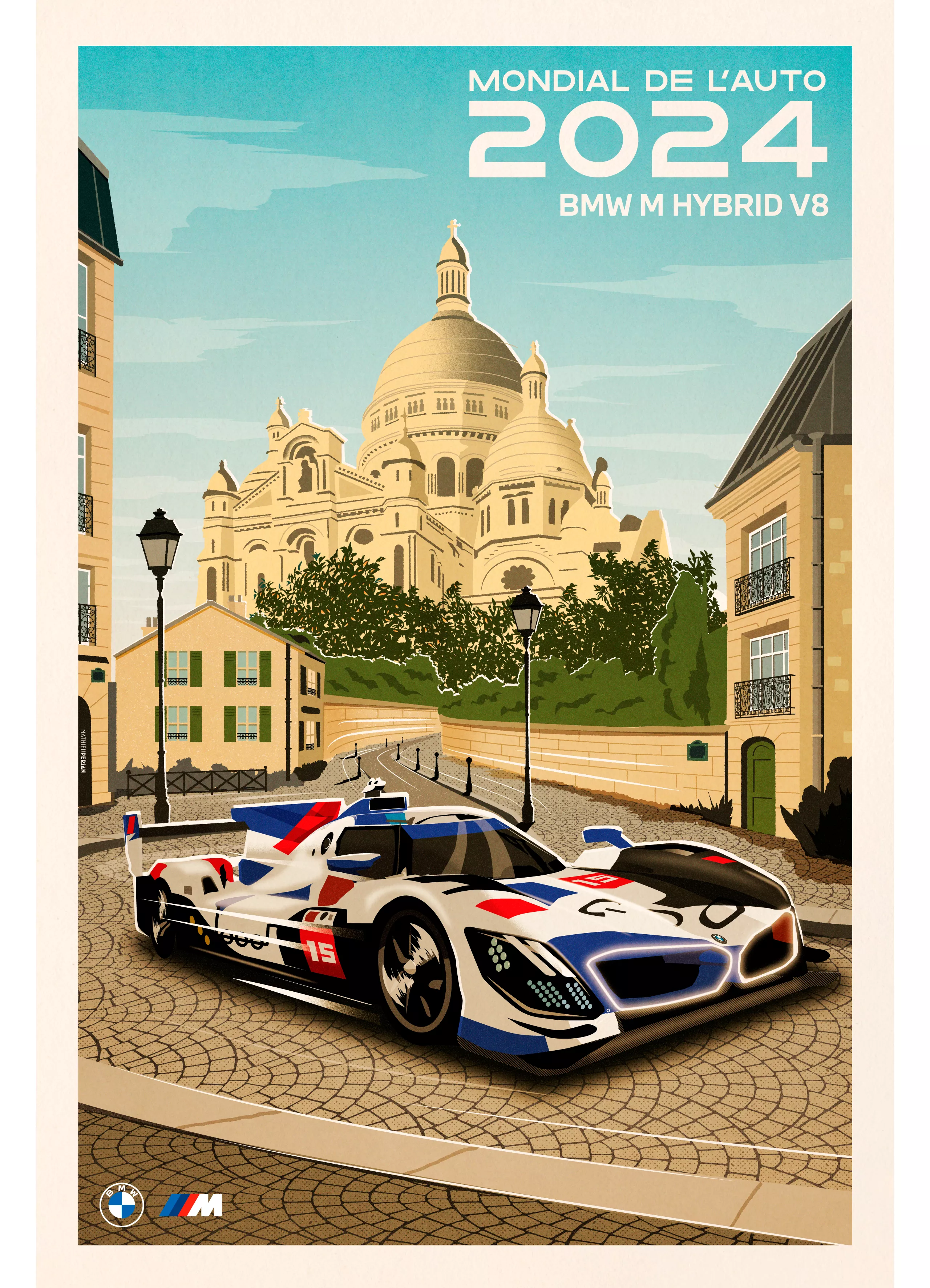 Fond d'écran de la BMW M Hybrid V8