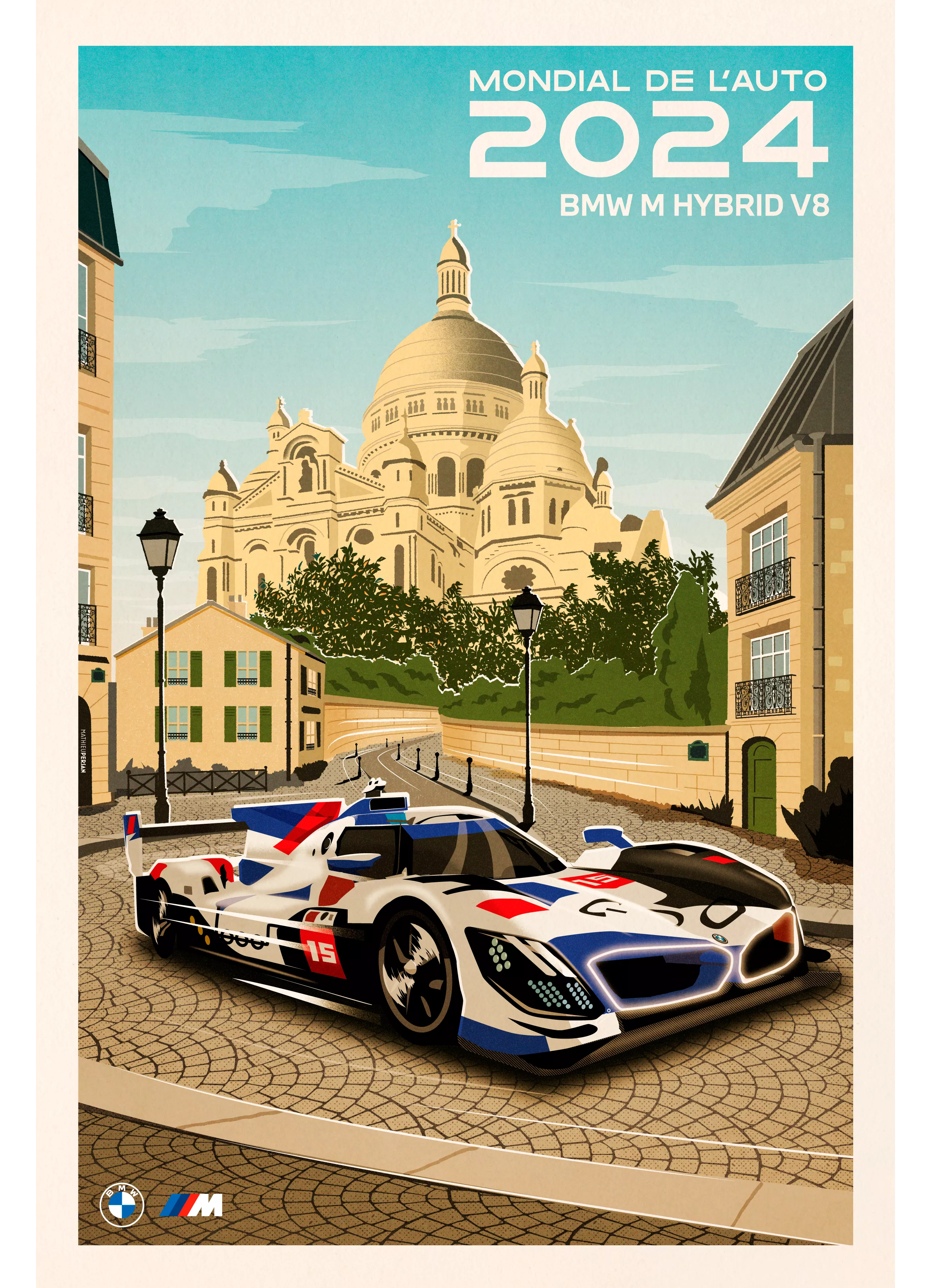 Fond d'écran de la BMW M Hybrid V8