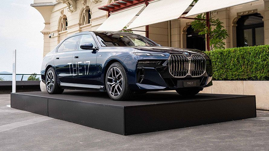 BMW 7er Showcar Art Basel 2/3 Frontansicht