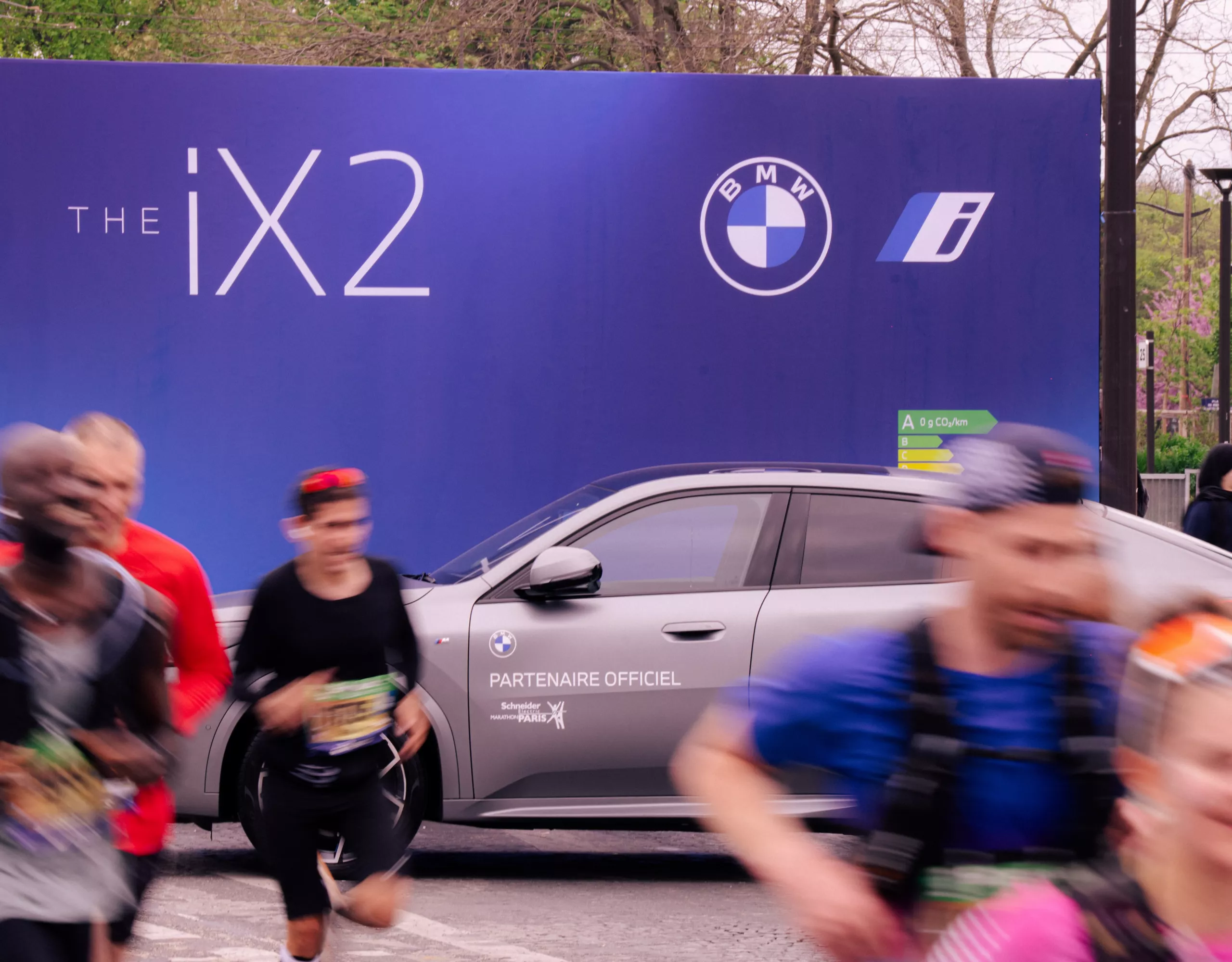  BMW iX2 / Marathon de Paris 2025