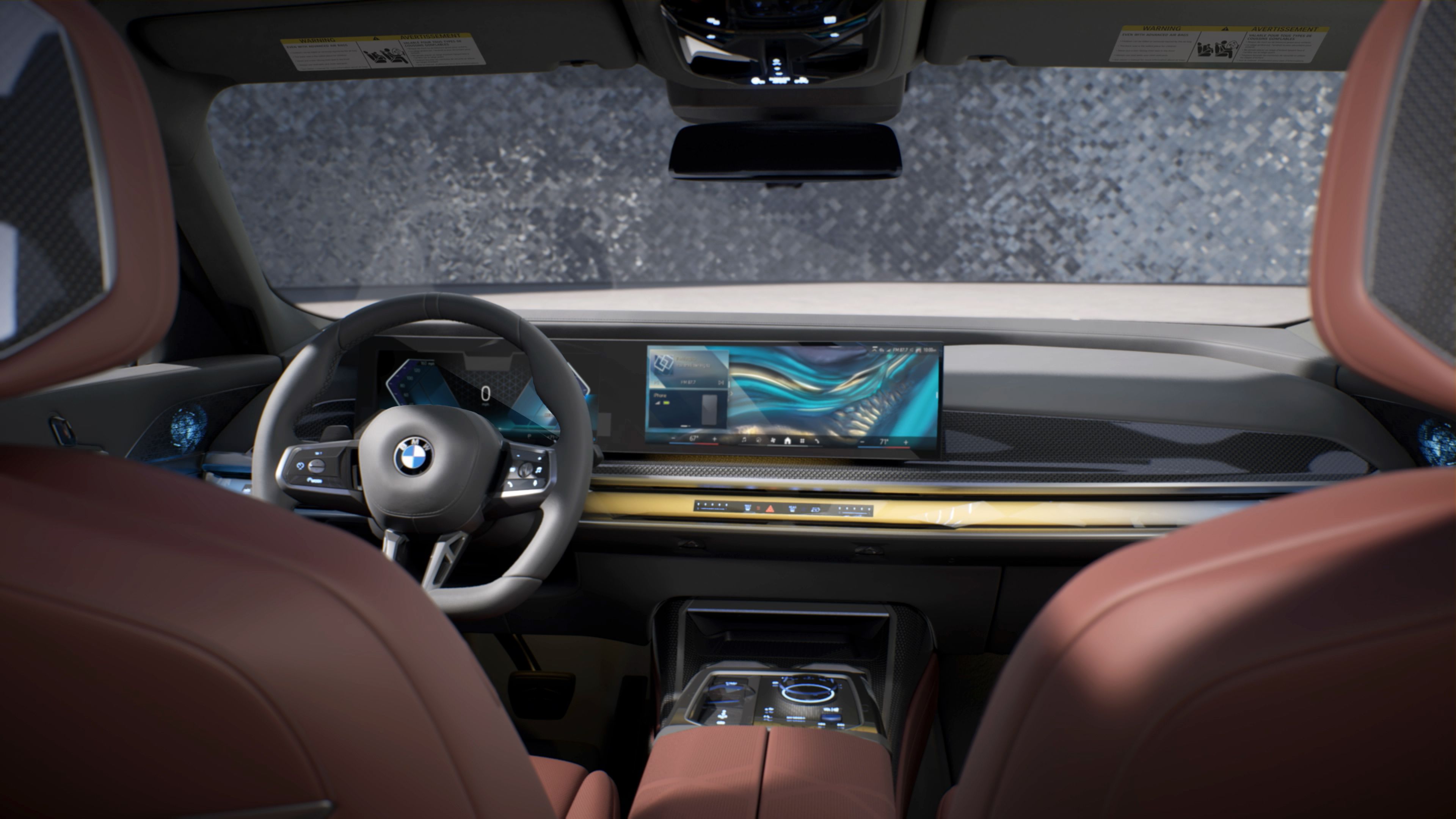 BMW 7 Series Sedan interior