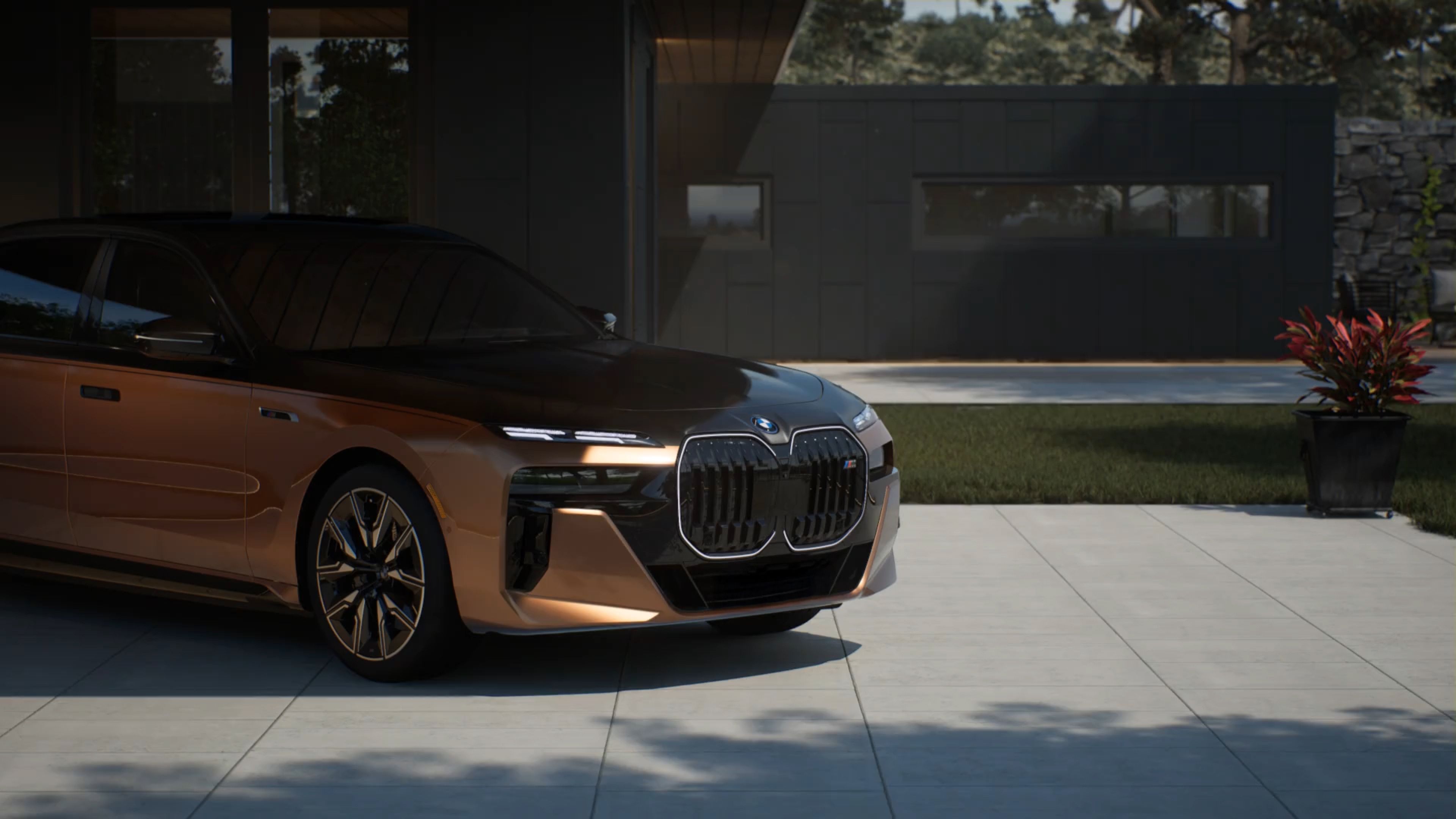 BMW i7 M70 xDrive exterior