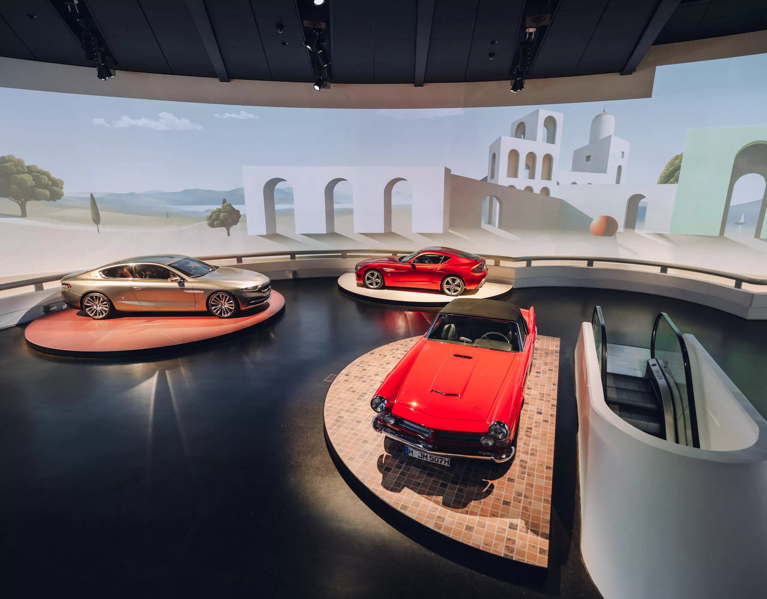 BMW Museum Ausstellung Belle Macchine