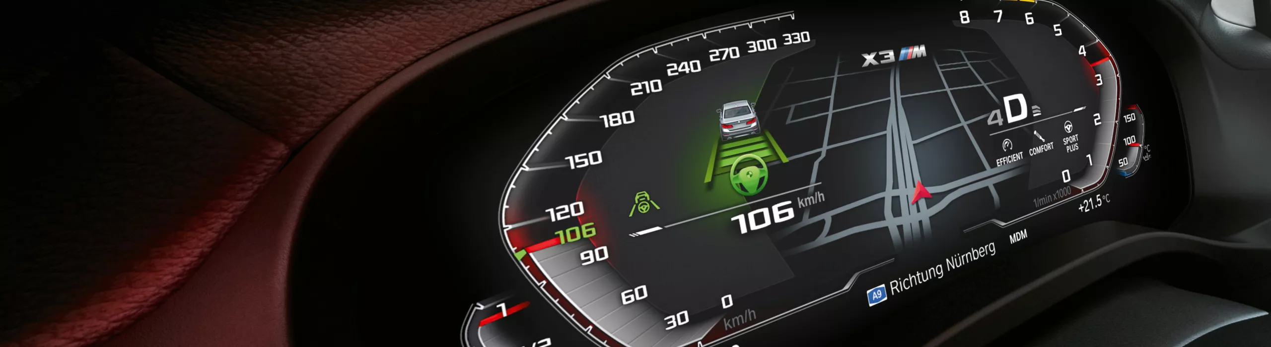 BMW digital display