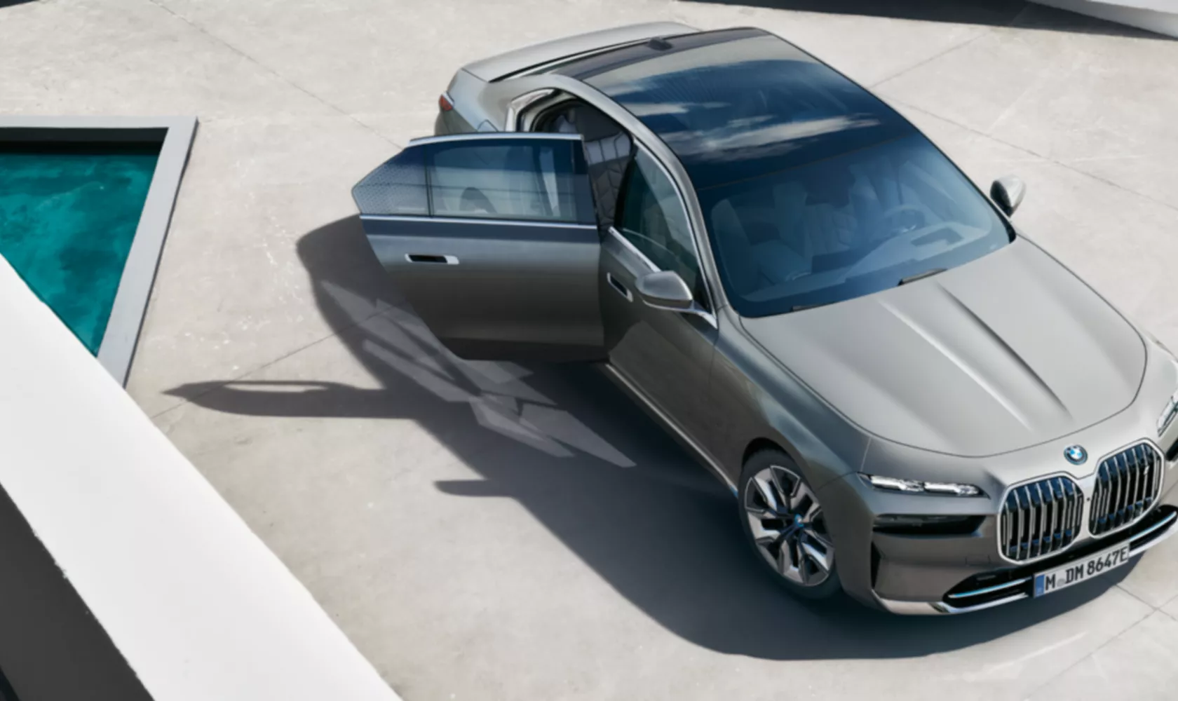 Berline de luxe électrique BMW i7 100% électrique