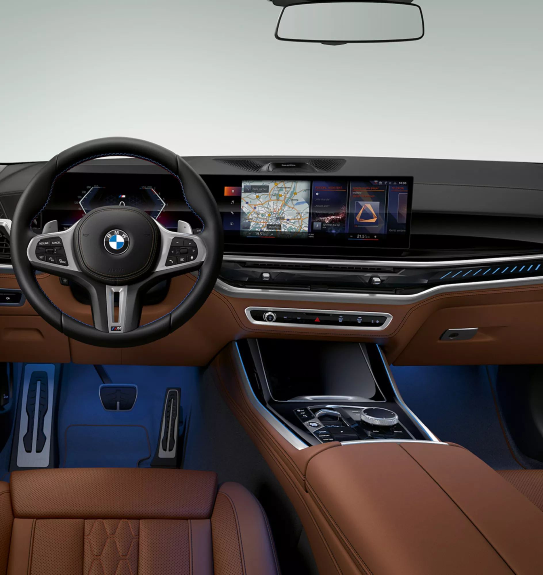 BMW X5 - Écran incurvé BMW Curved Display et éclairage d'ambiance