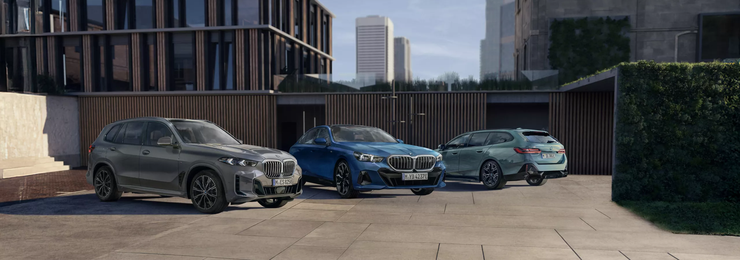 BMW i5 サイド・ビュー