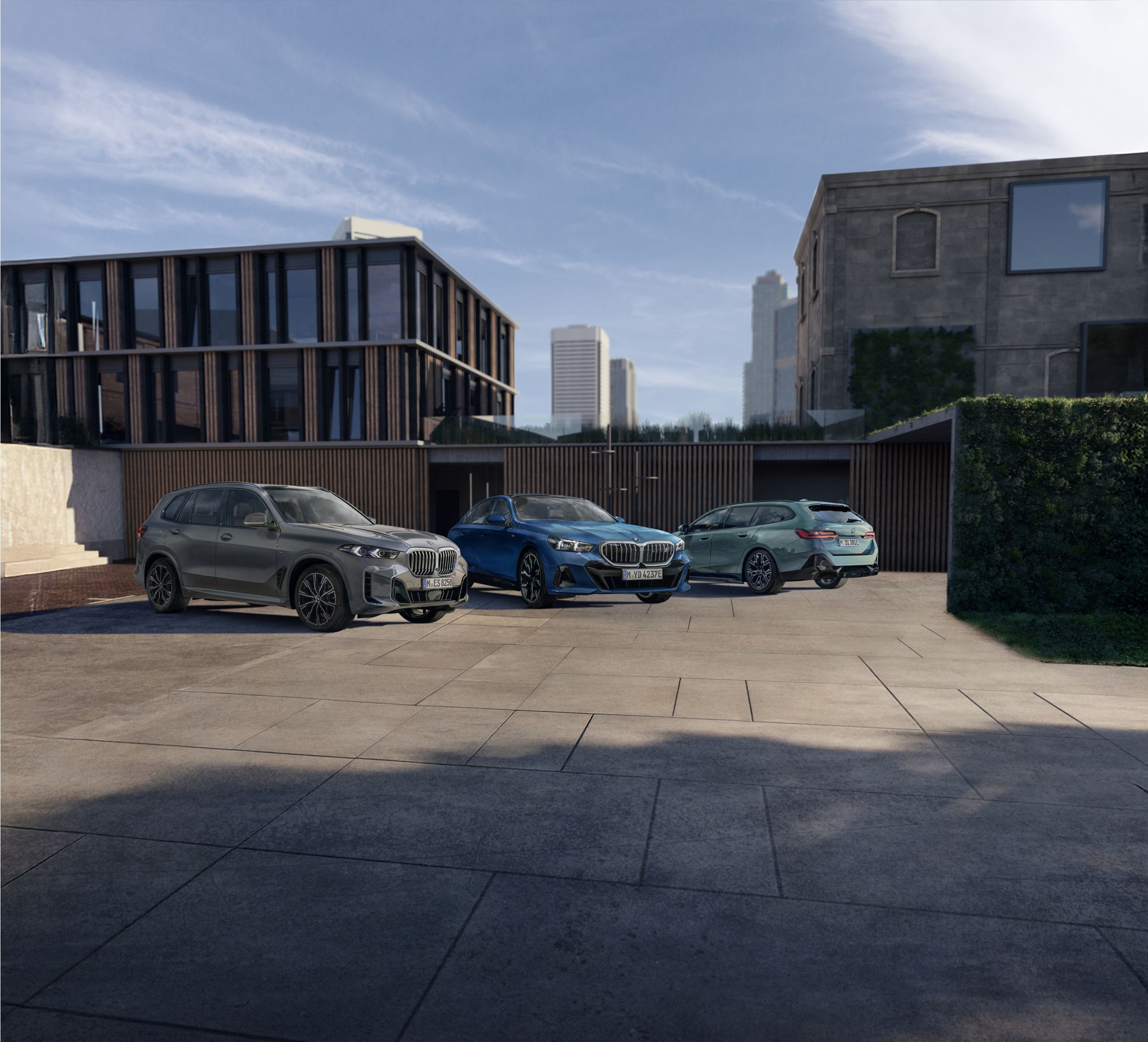 BMW i5 サイド・ビュー