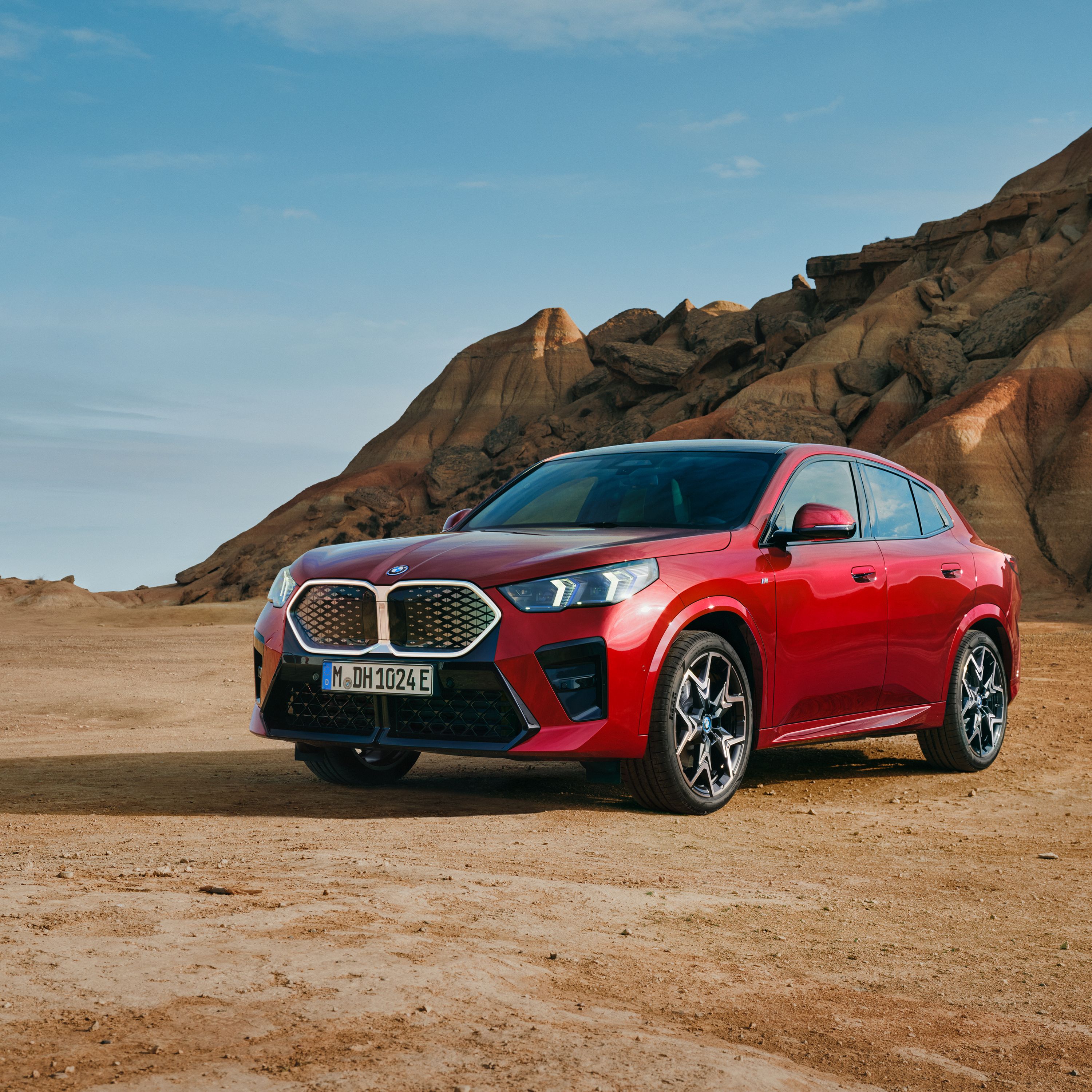 The BMW iX2.