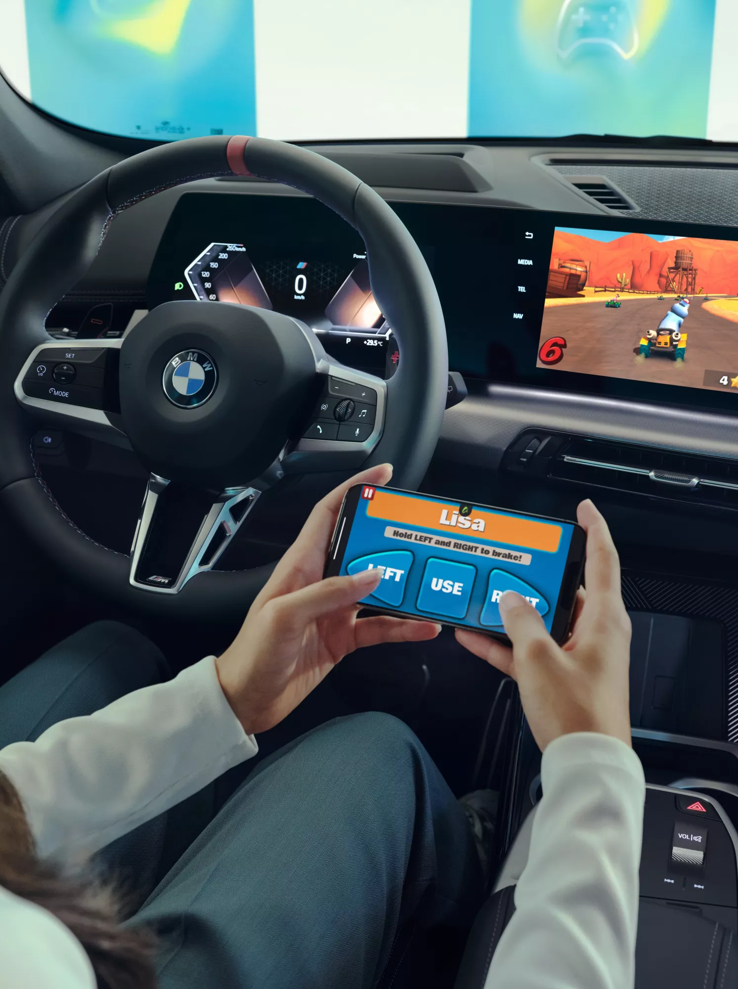 ゲームの熱狂を、車内でも