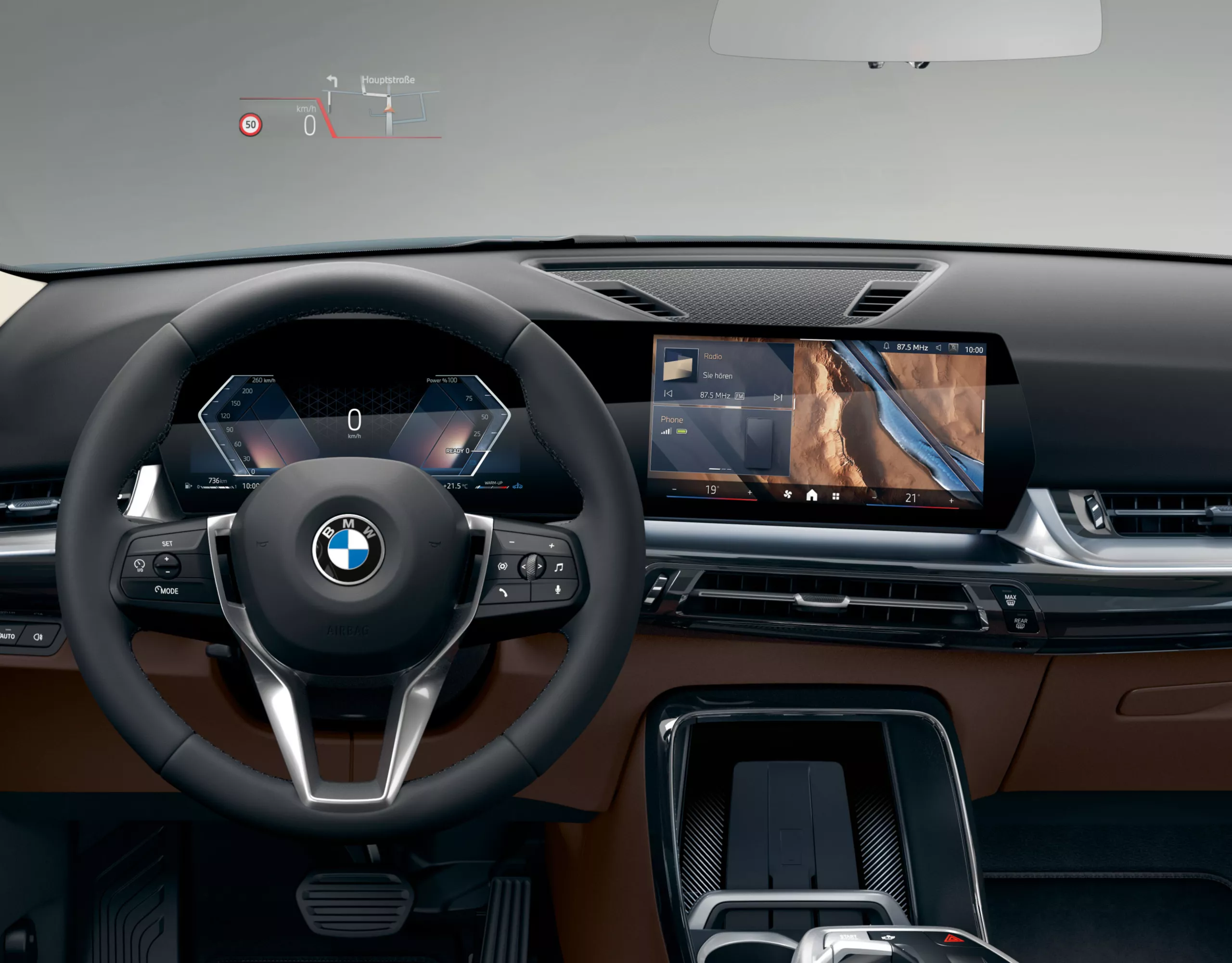 BMW X2 SUV U10 Head Up Display