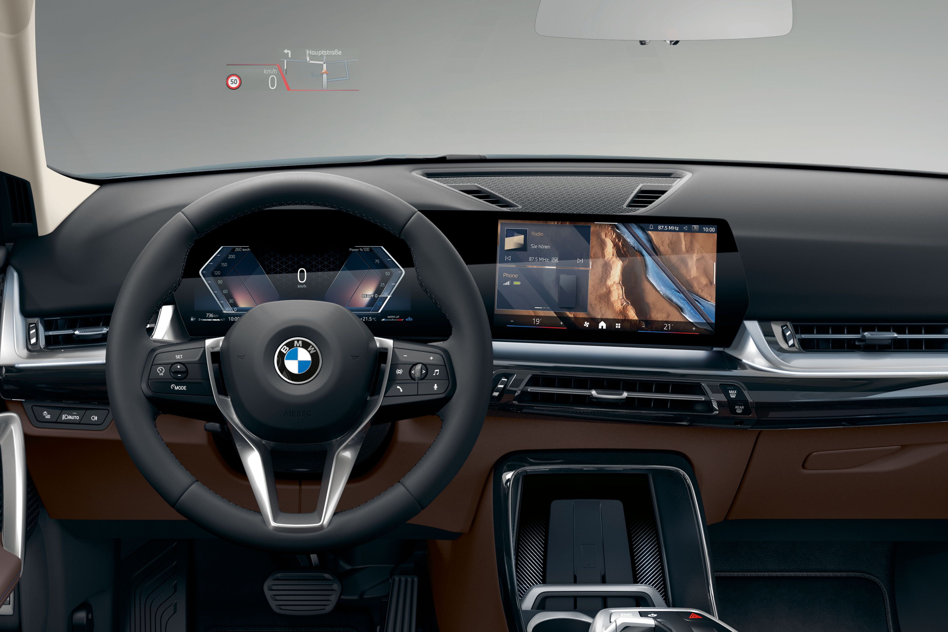 BMW X2 SUV U10 Head Up Display