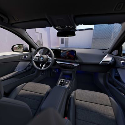 BMW 1 Series grey interior