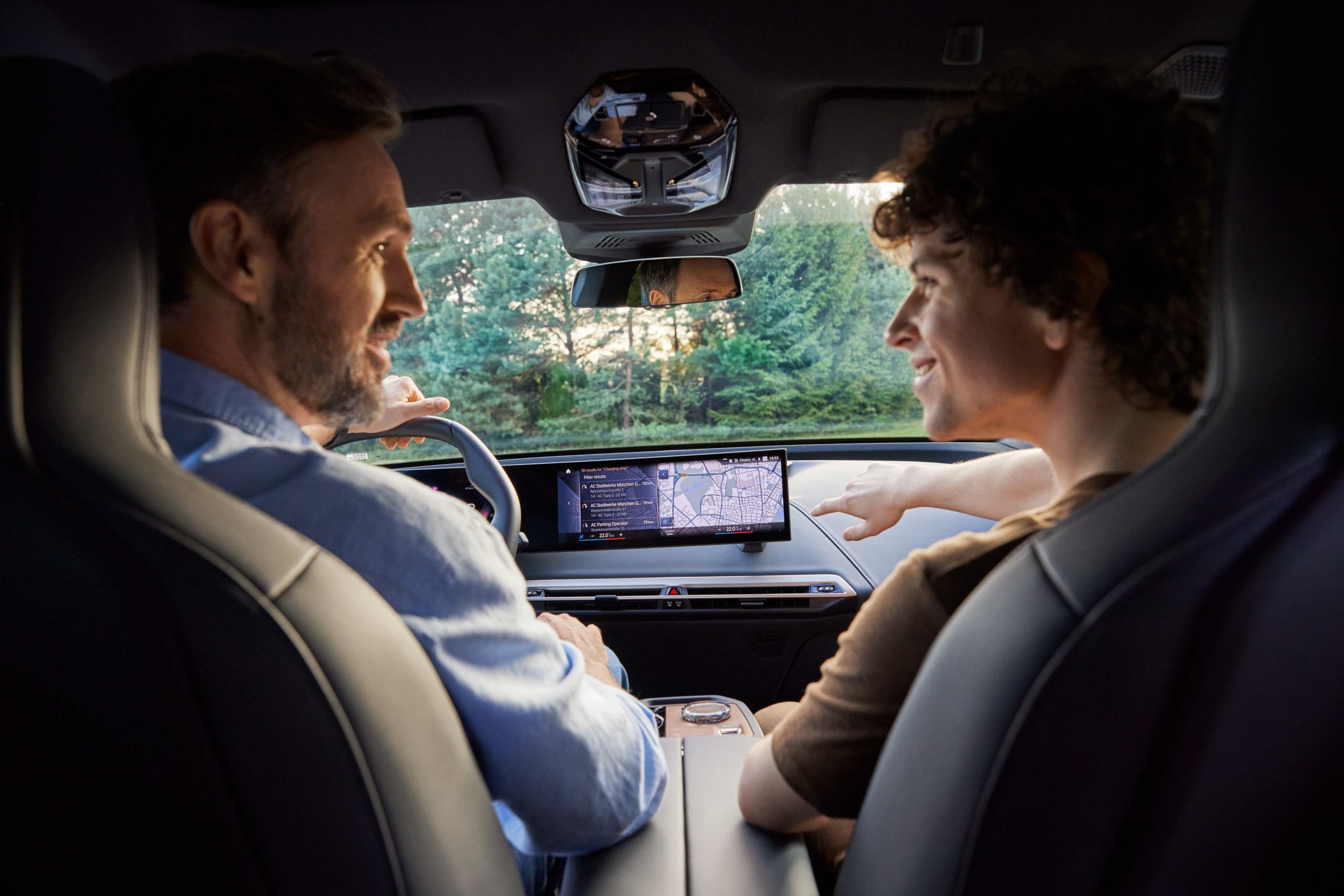 BMW Elektroautos elektronische Reichweite