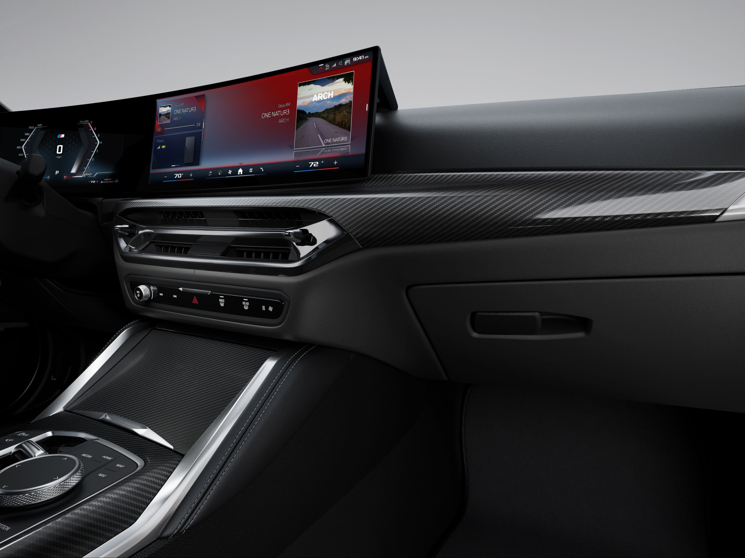 Available Carbon Fiber Trim finishes on the BMW M440i