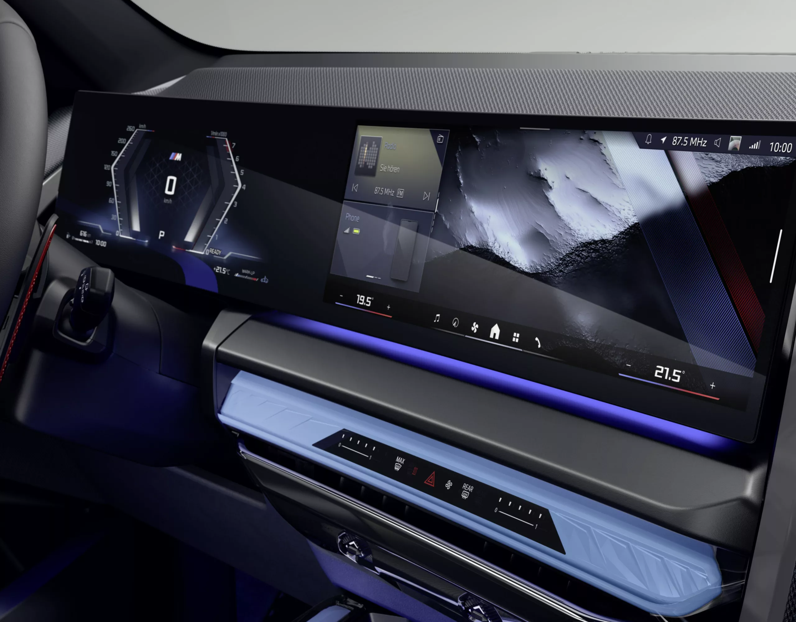 BMW X3 M50 SUV- design d’instrument spécifique M