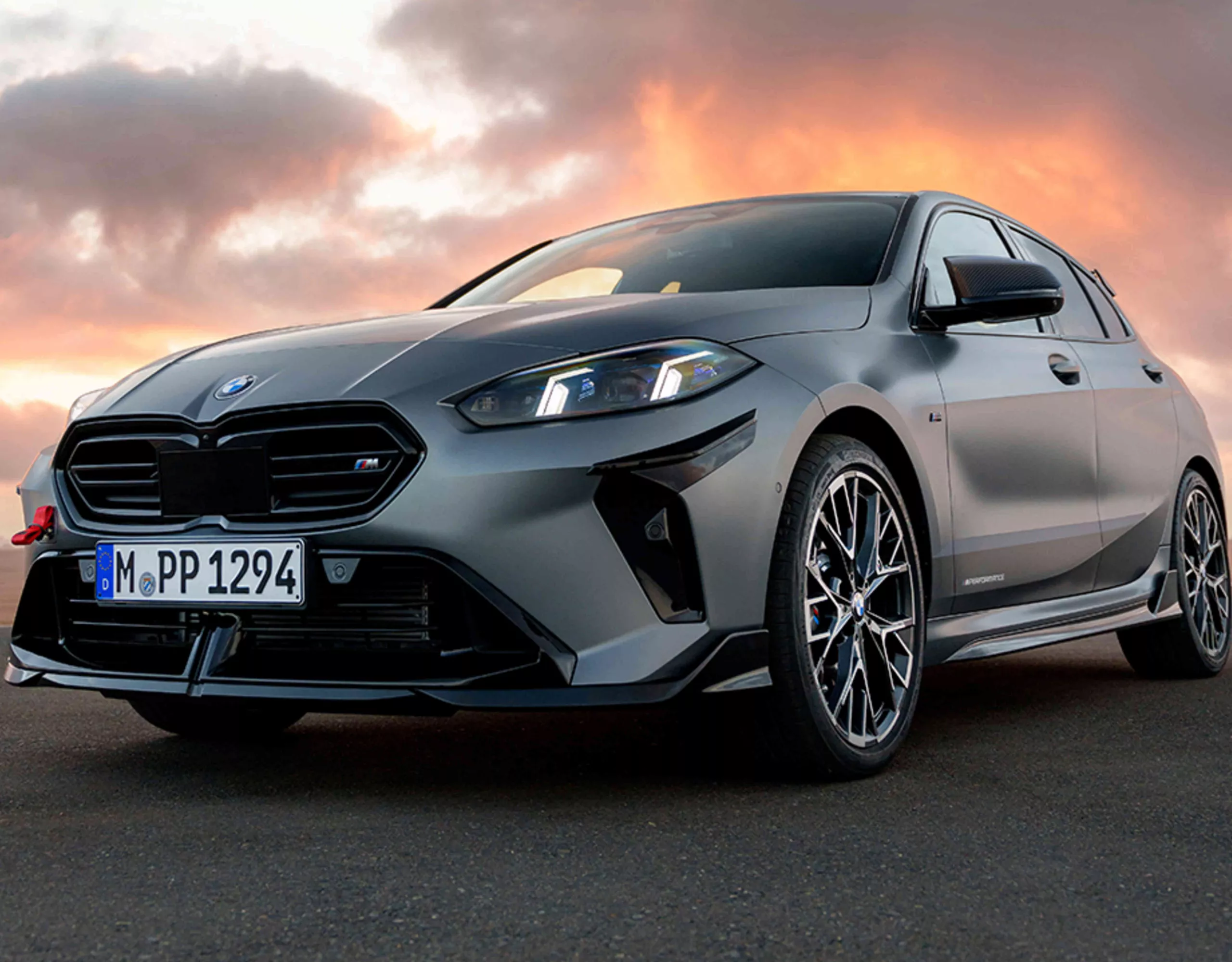 BMW M Performance karbon első toldat