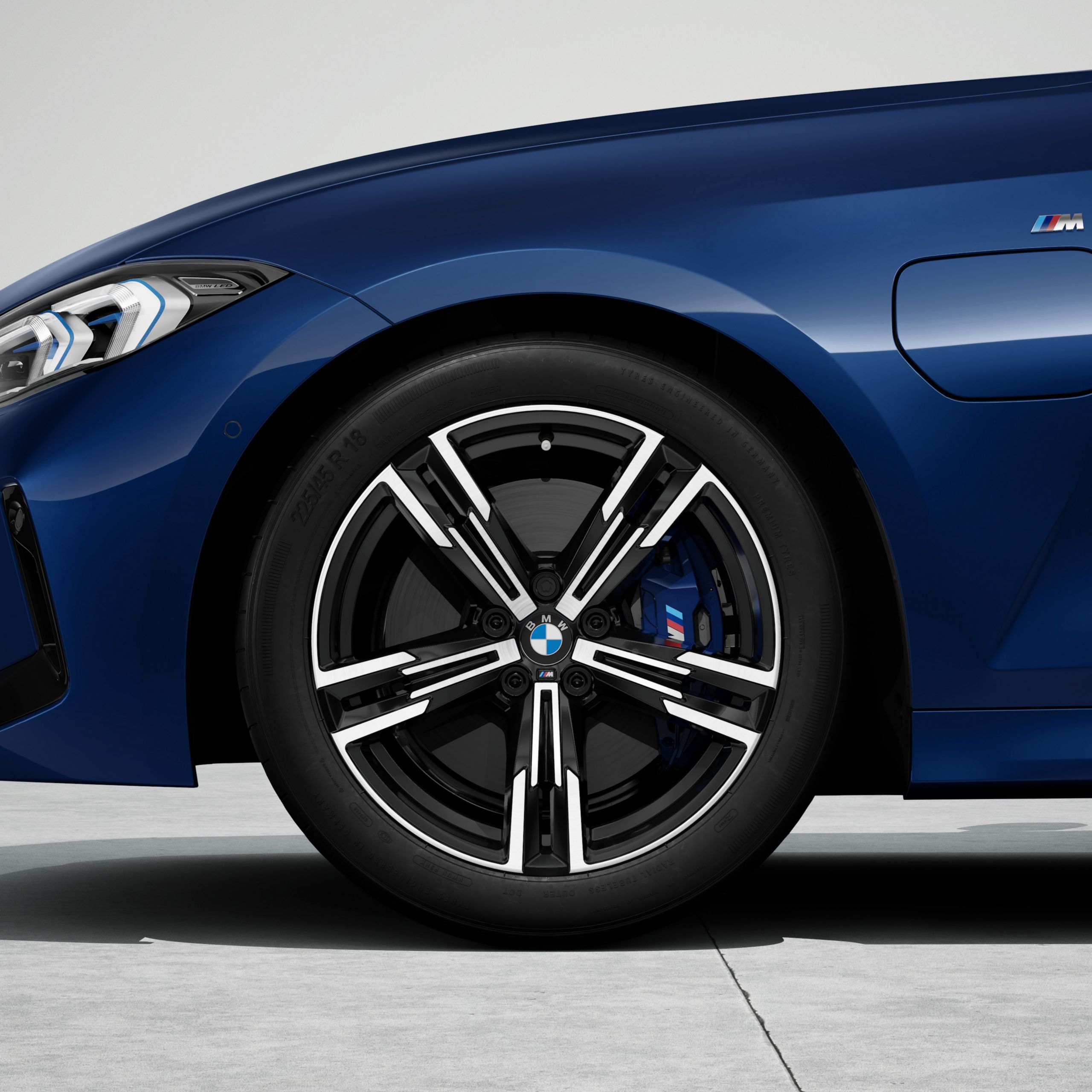 18" lichtmetalen M wielen met dubbele spaak 848 M BMW 3 Serie Touring Plug-in Hybride