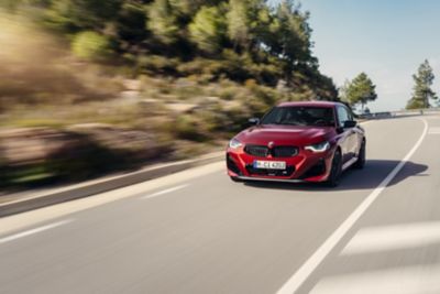 BMW M2 Coupé red front view 