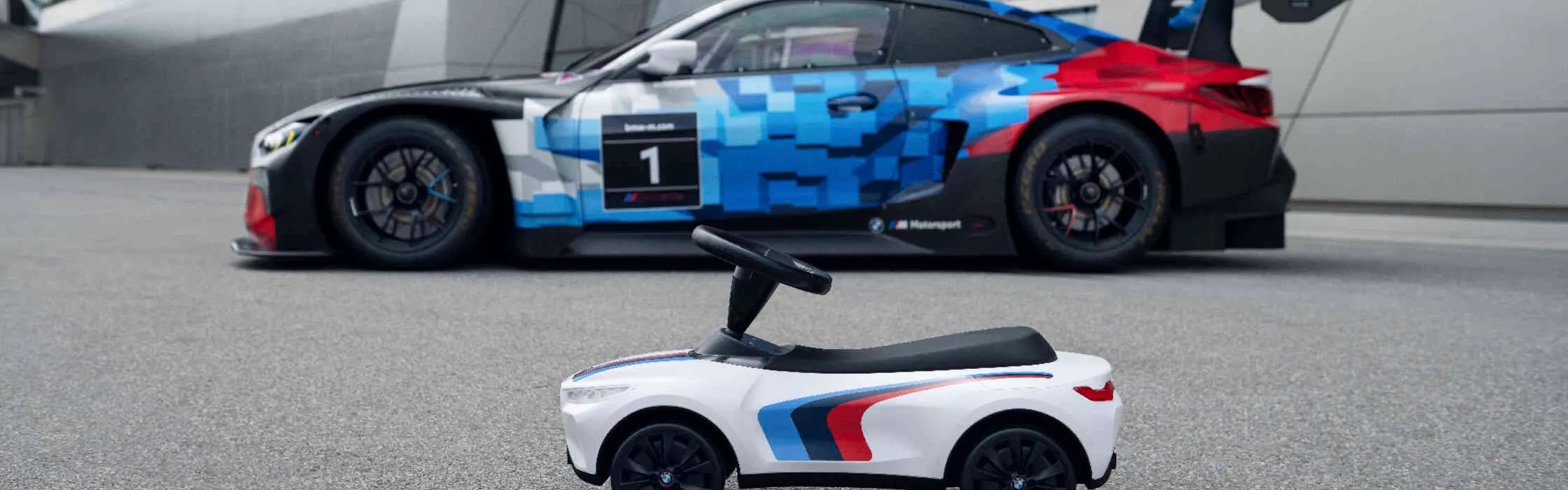 BMW Lifestyle Toys & Kids BMW Lego BMW M held in the palm of a young woman