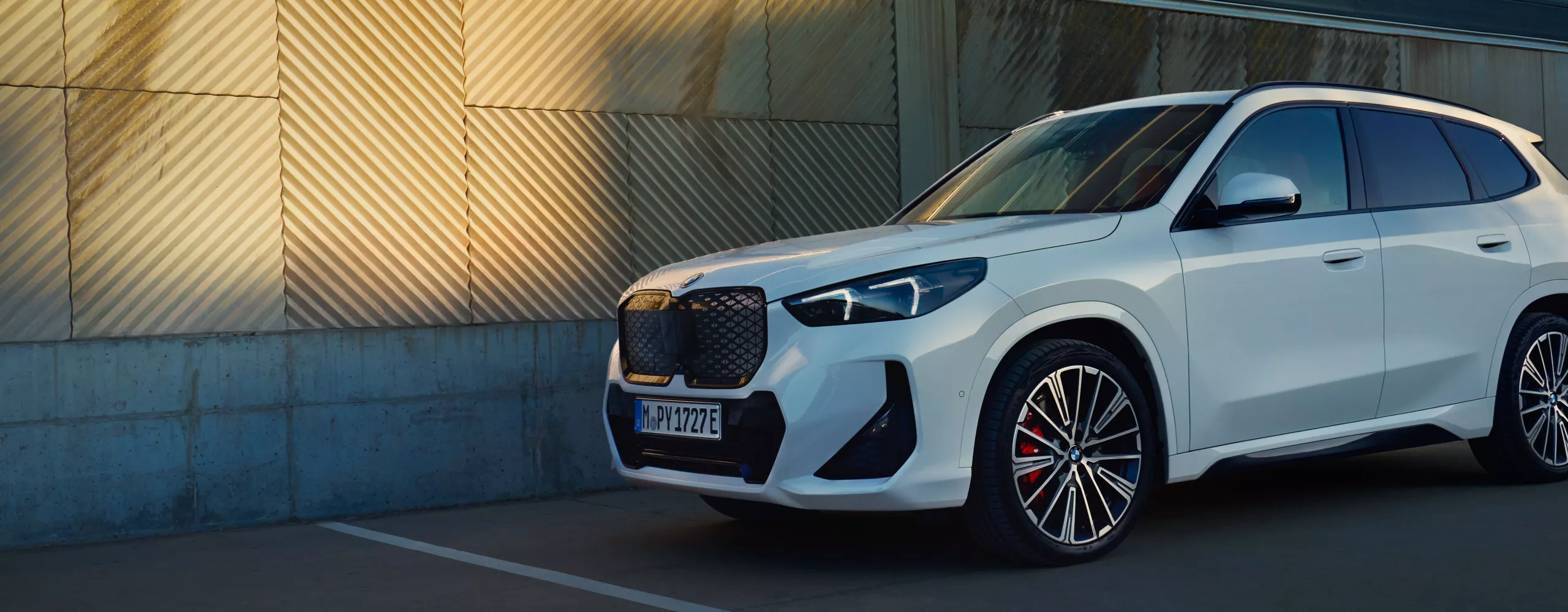 Exterior View of the BMW iX1.