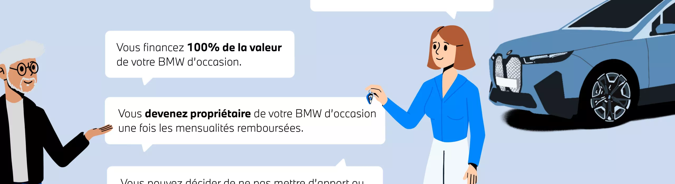 Solution de financement BMW d'occasion