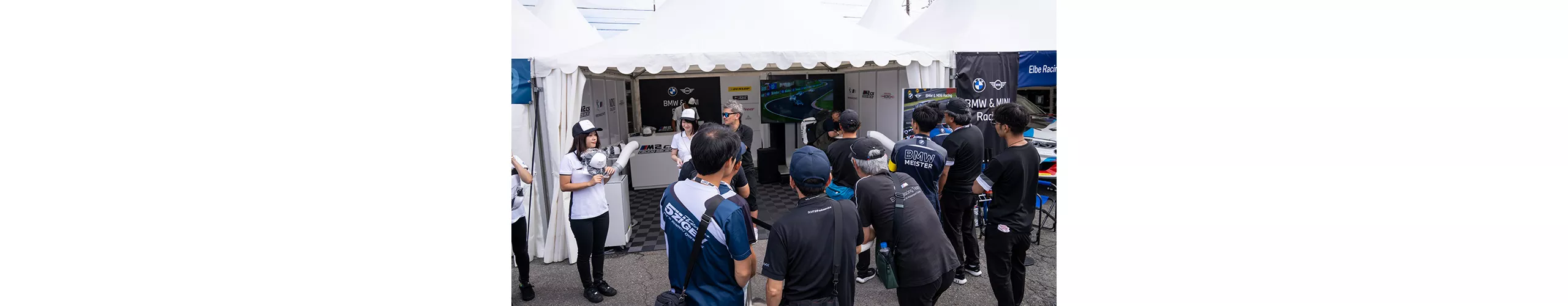 BMW & MINI Racing 特設ブース