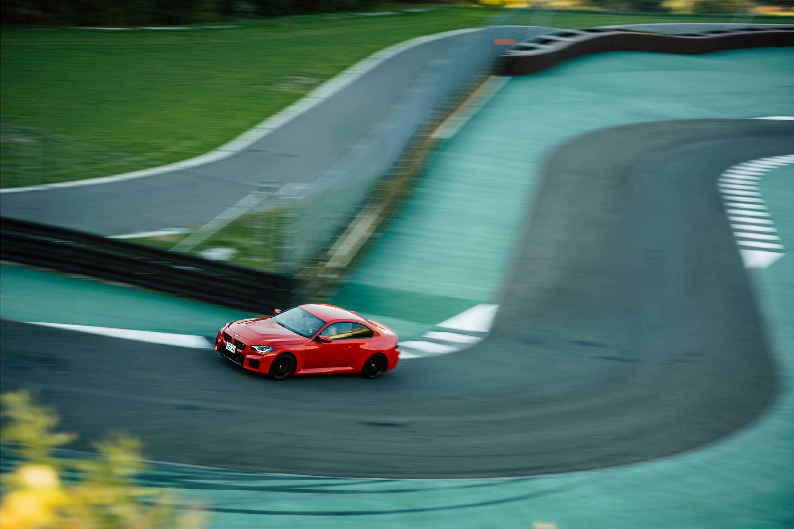 BMW M2 クーペ 荒選手同乗走行