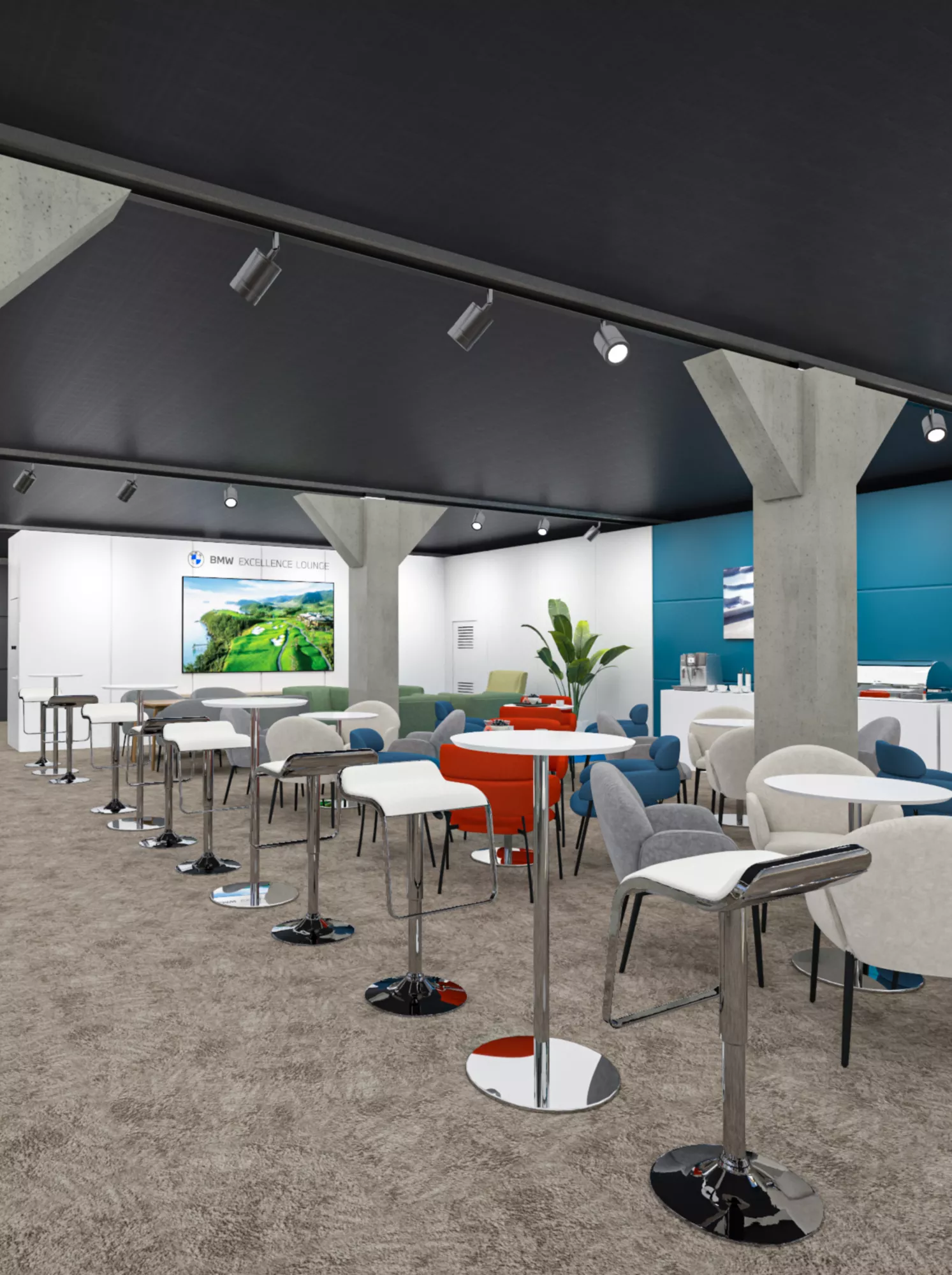 BMW Excellence Lounge Operation Time