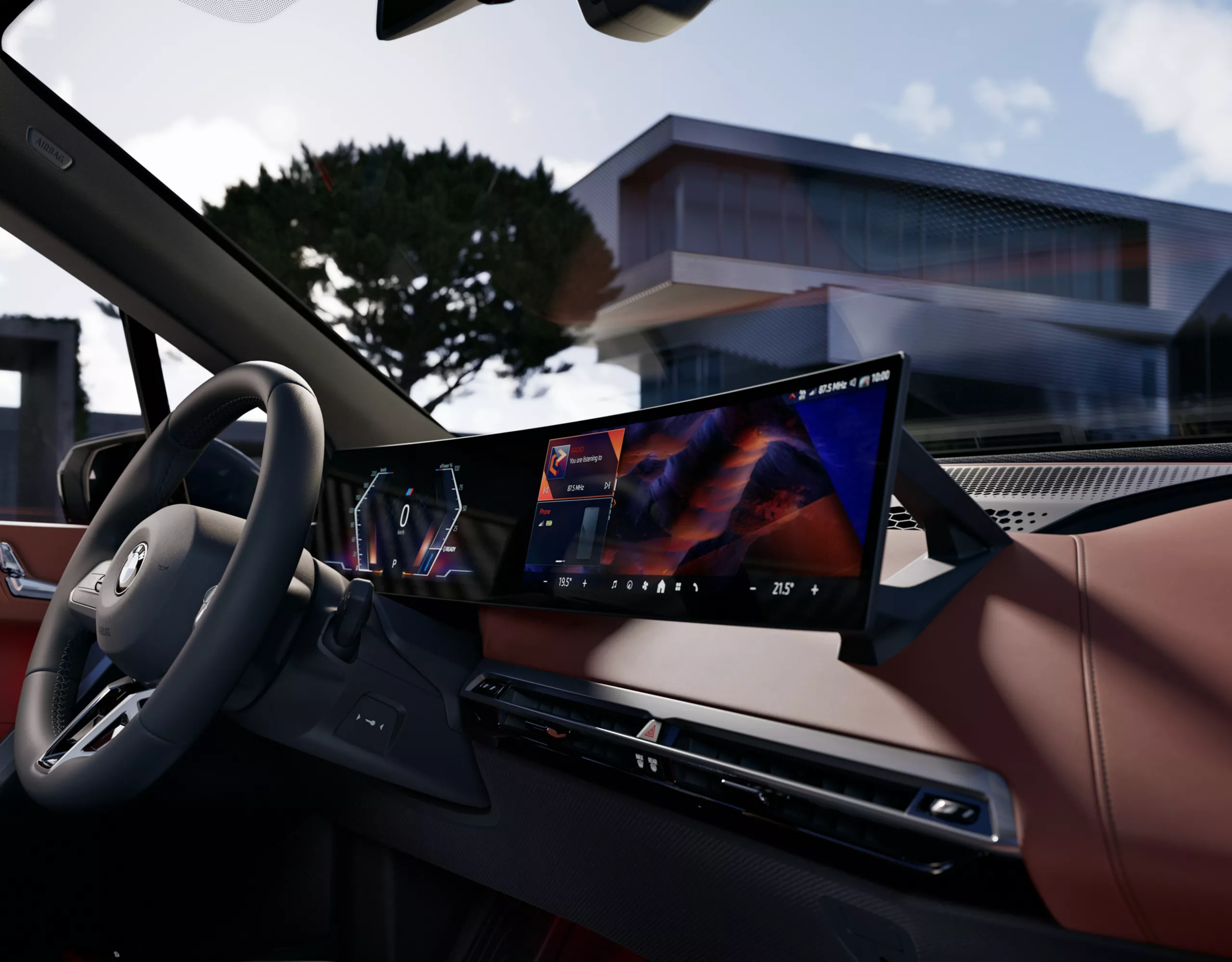 BMW iX black interior