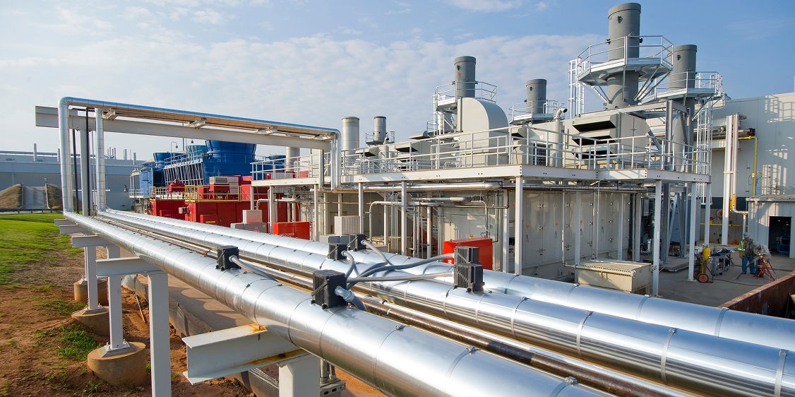 Pipelines leading to and from BMW Plant Spartnaburg