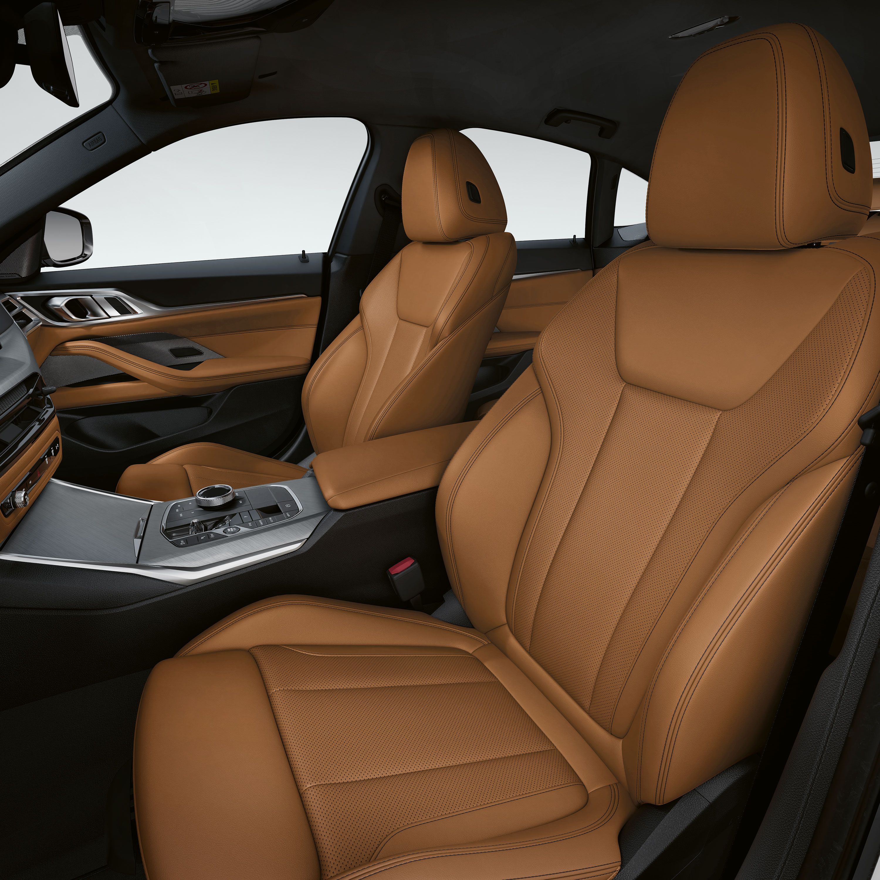 BMW i4 G26 Seats with M PerformTex and textile combination