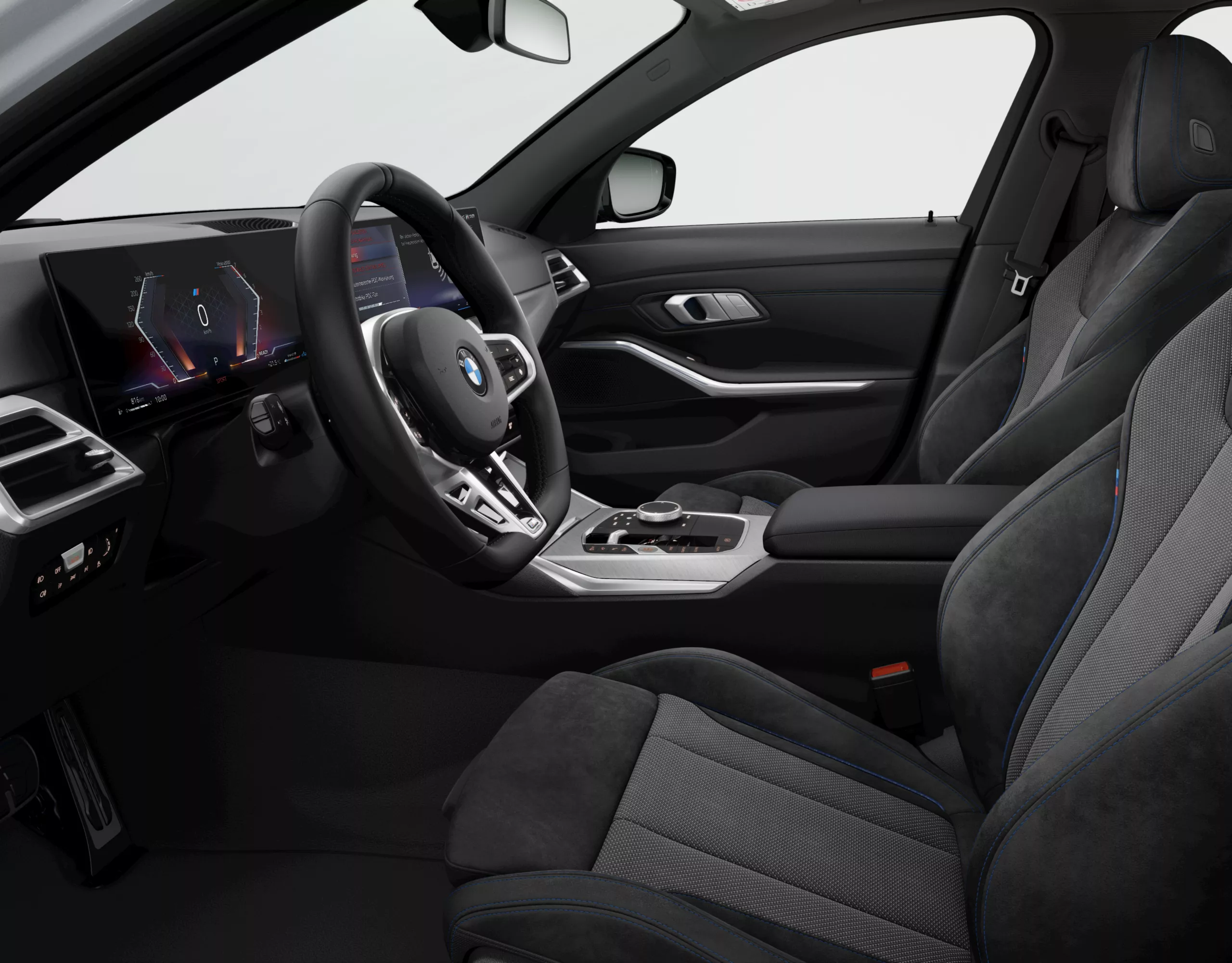 BMW 3 Series Sedan instrument panel luxury