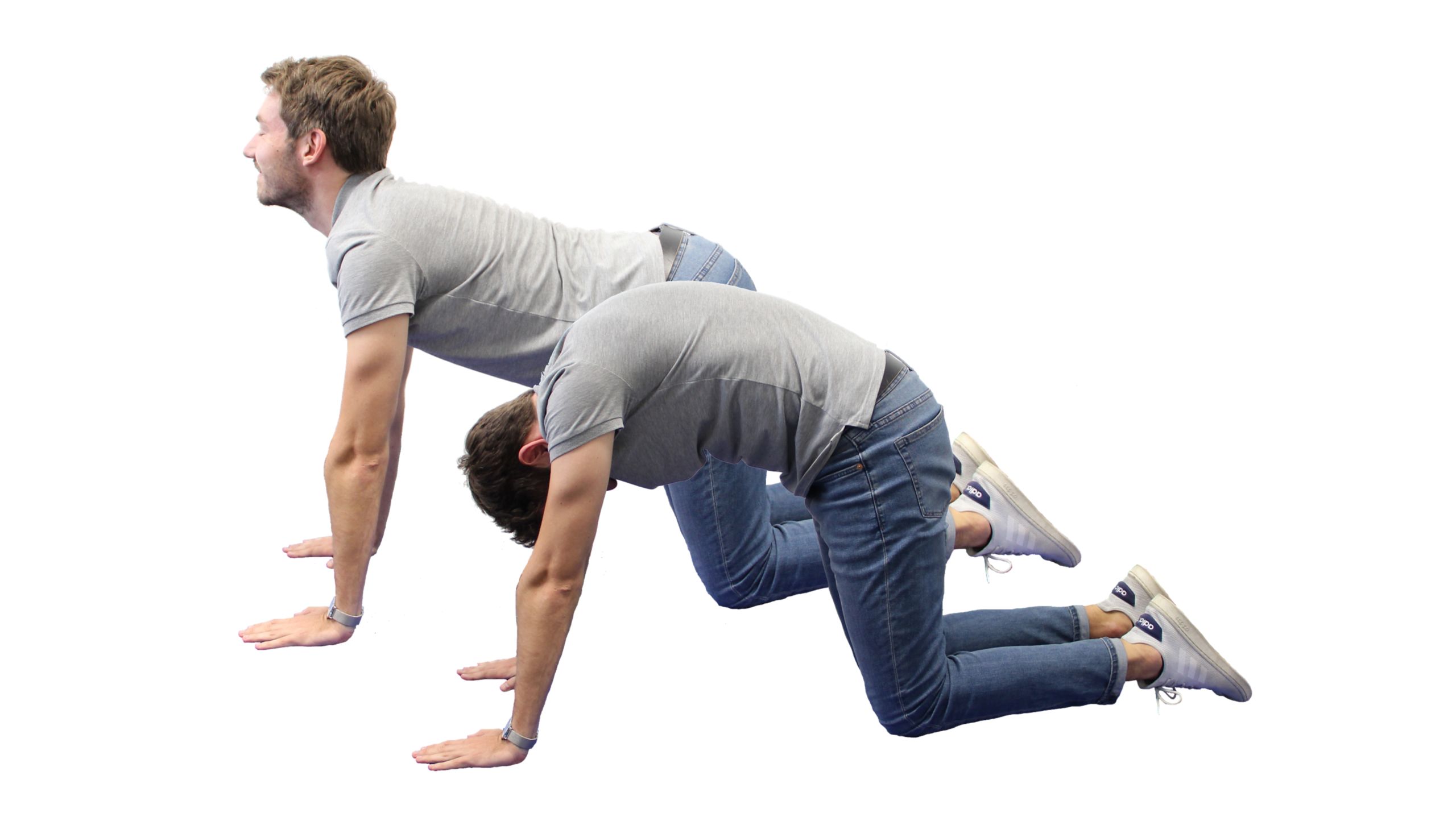 Faszienübung Rückenstretch