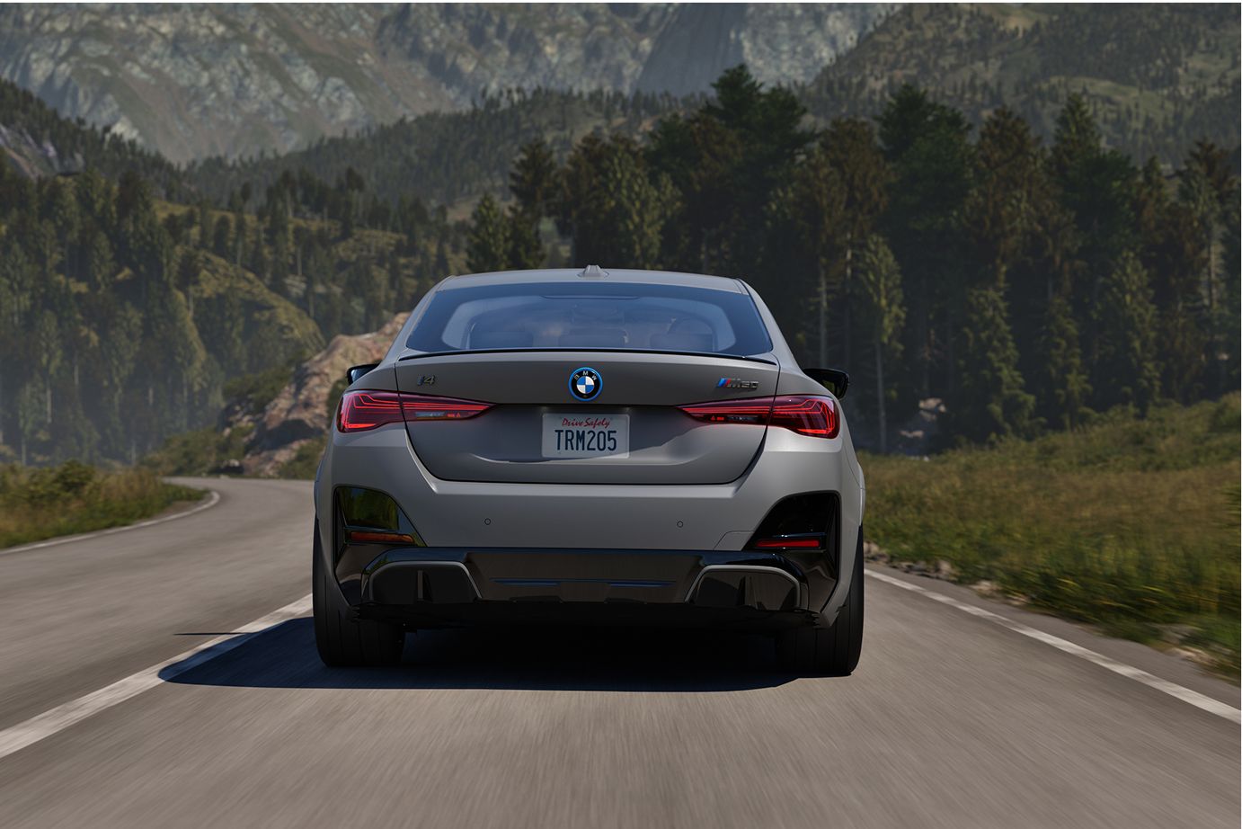 BMW Electric car Less load