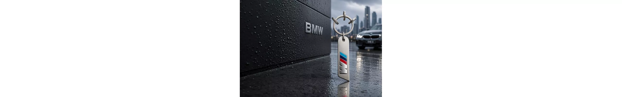 BMW M key ring logo