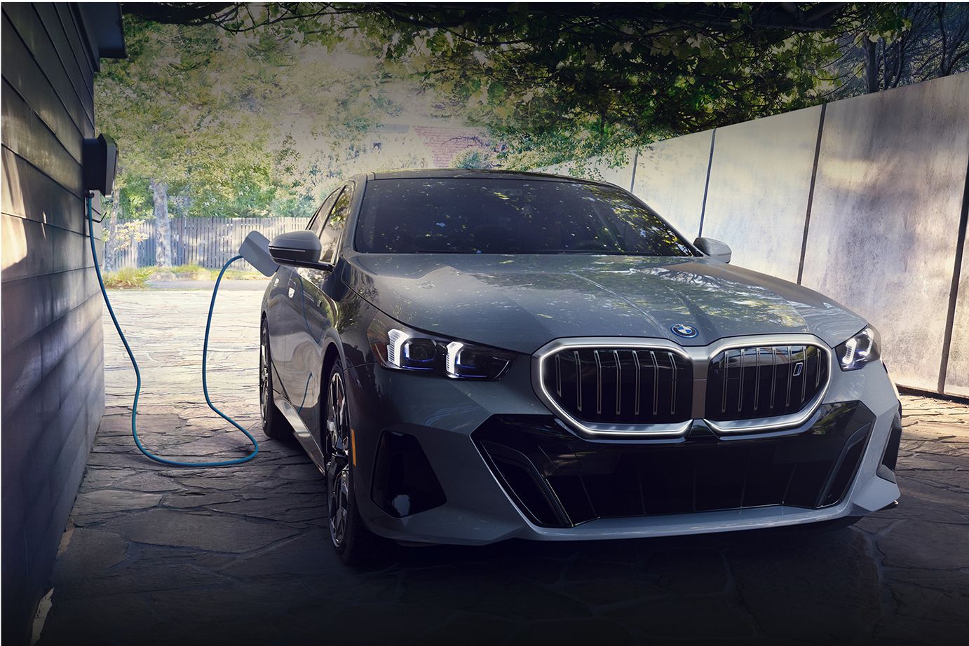 BMW Electric car temperature and parking duration