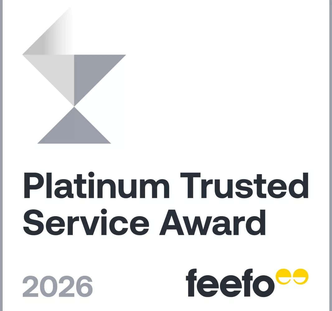Platinum trusted service award 2026