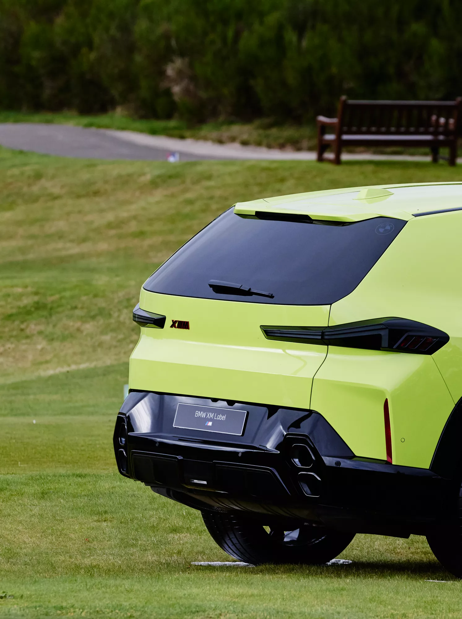 BMW Golf cup with the BMW XM in background