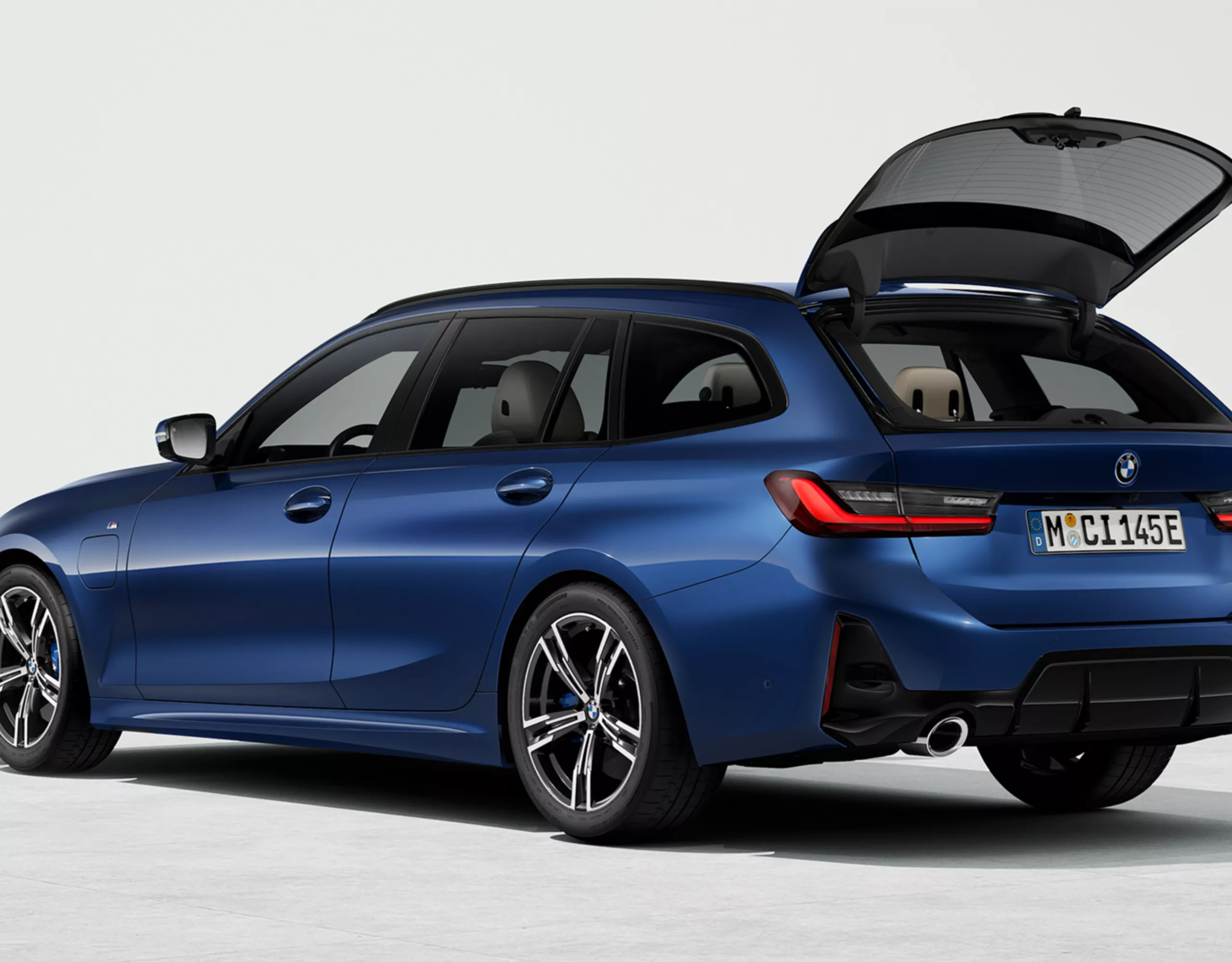 Gedeelde bagageruimte BMW 3 Reeks Touring plug-in-hybride