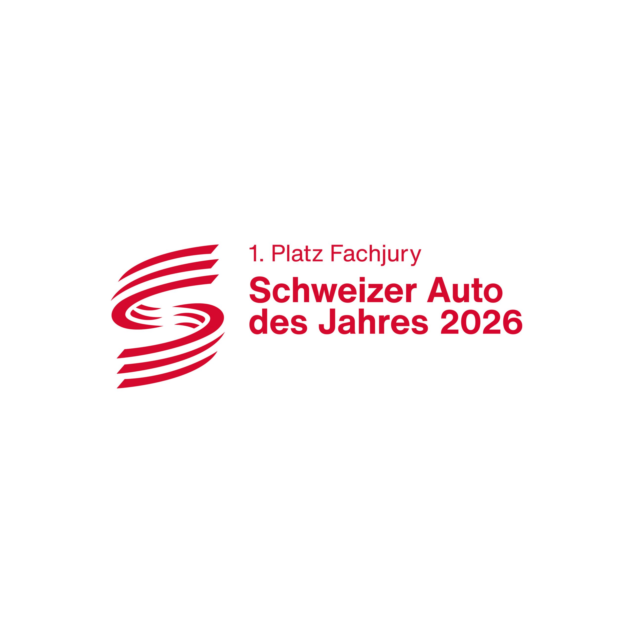 1. Platz Fachjury Schweizer Auto des Jahres 2026